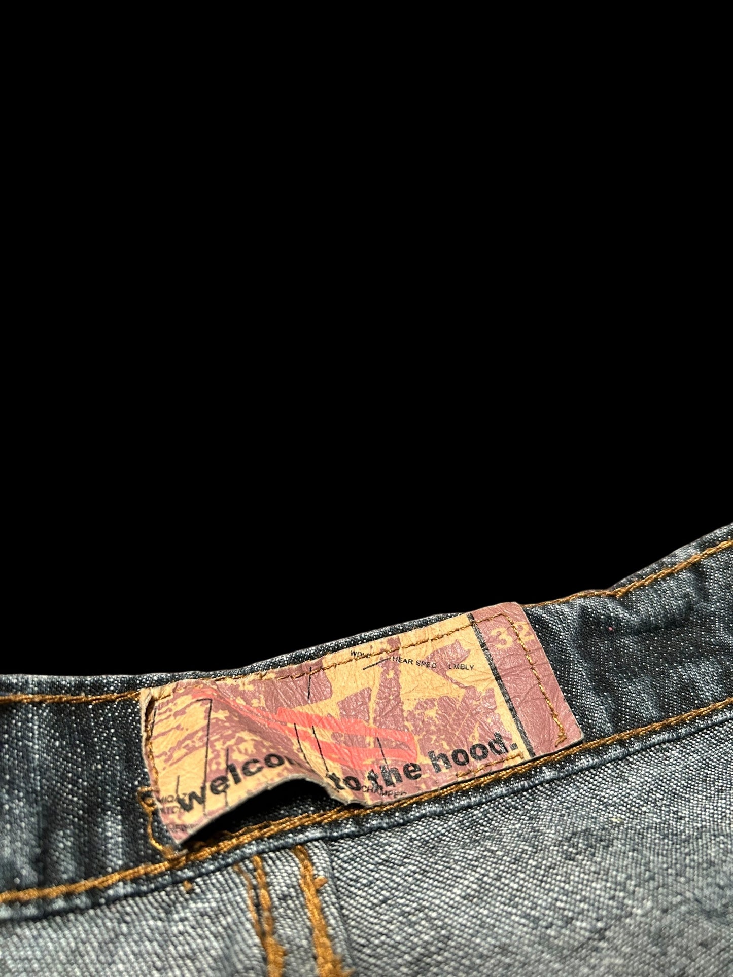 Welcome to the Hood Baggyjeans W32 Y2K