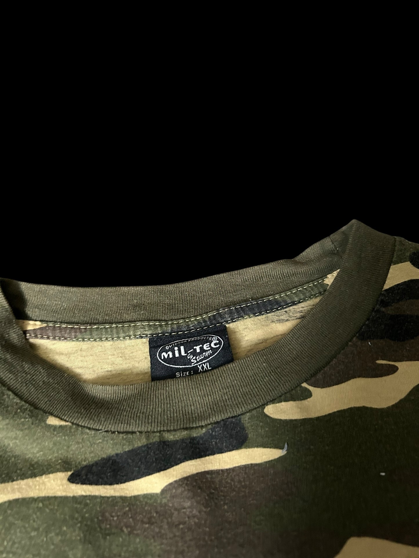 Camo Mil-Tec Tshirt Vintage 90s