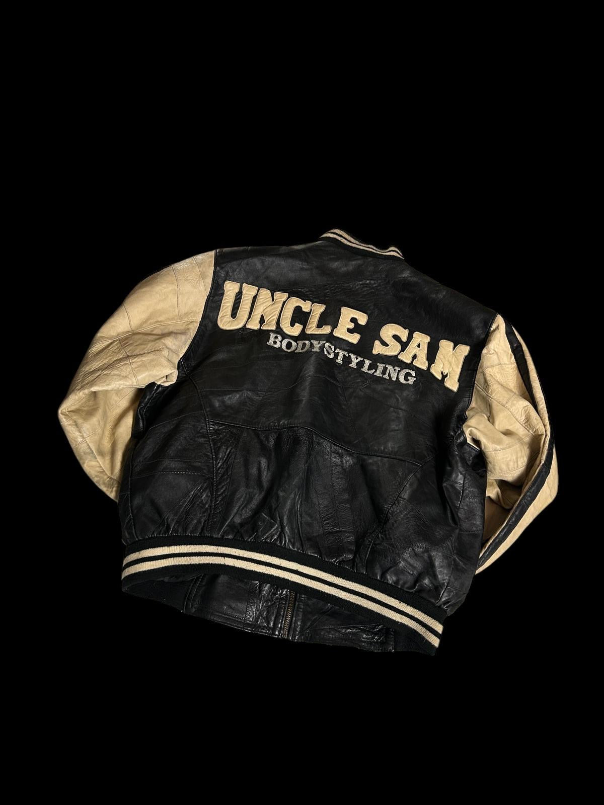 Uncle Sam Lederjacke Vintage