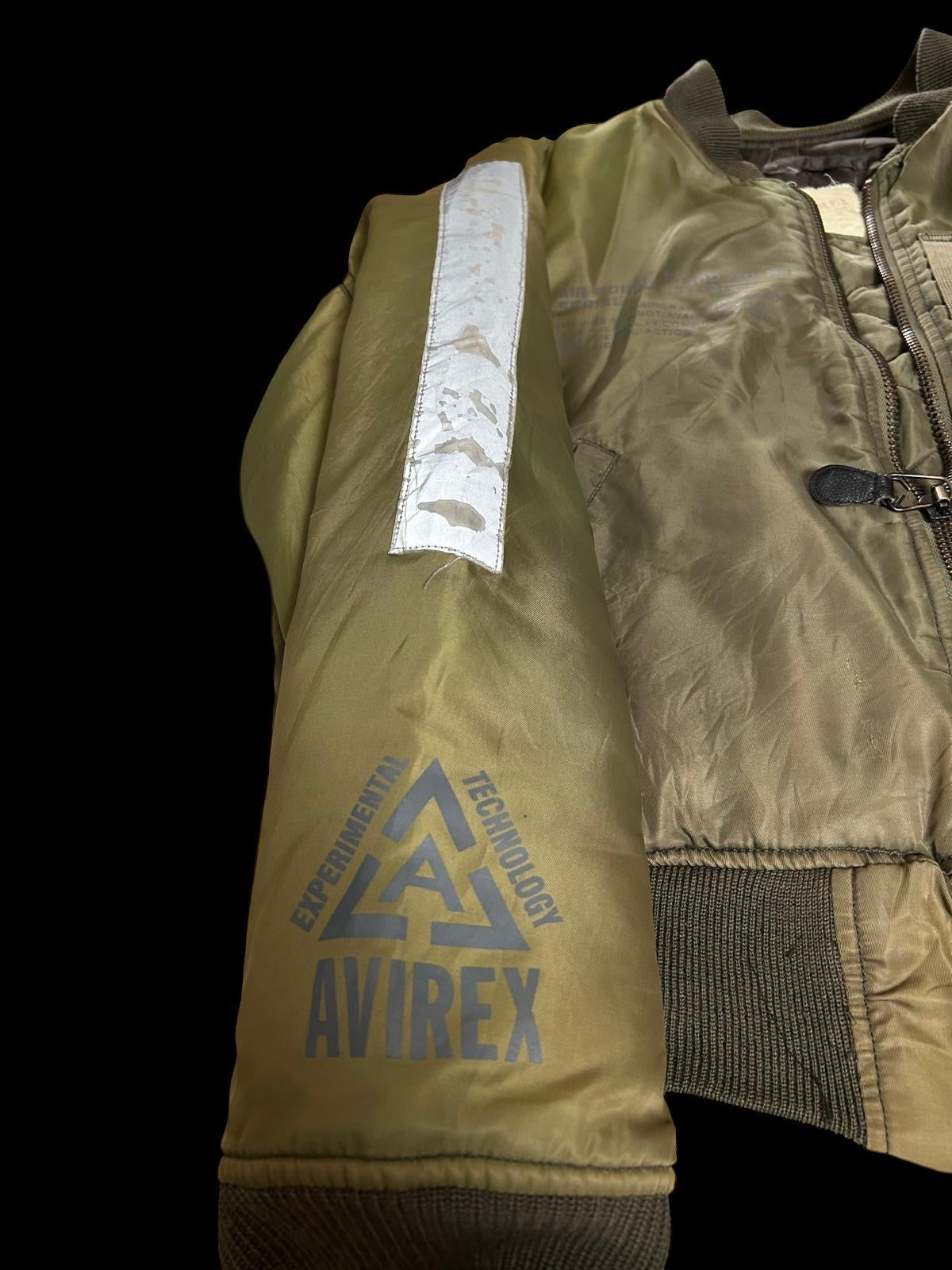 Avirex Bomber Vintage Crazy Backprint