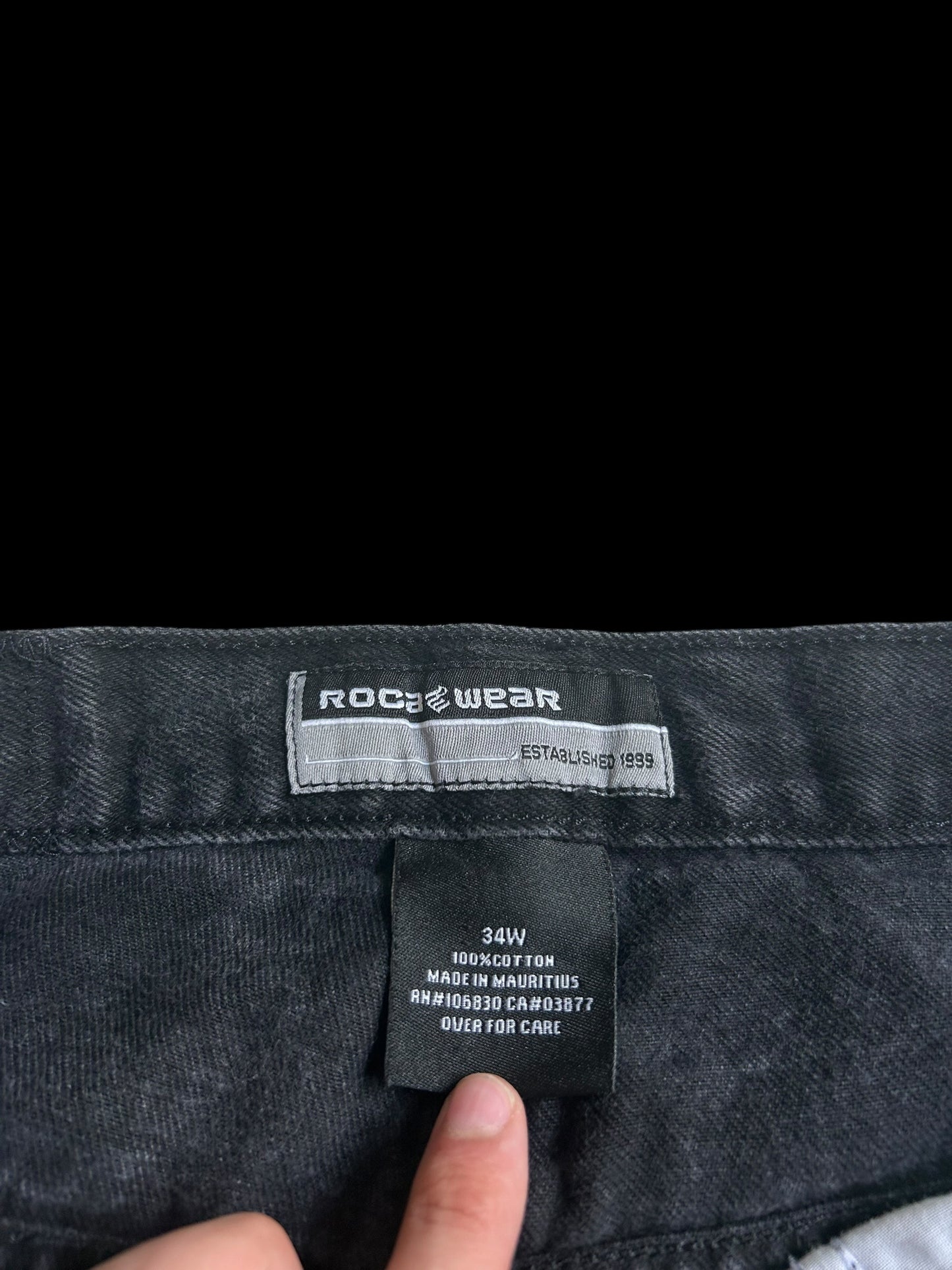 Rocawear Baggy Jorts W34 Y2K