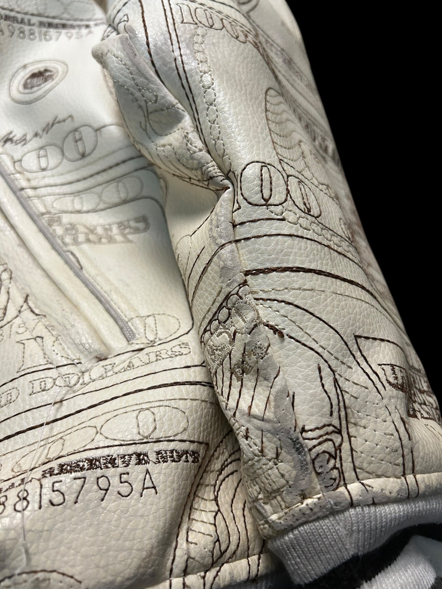 Raw Blue Lederjacke Y2K