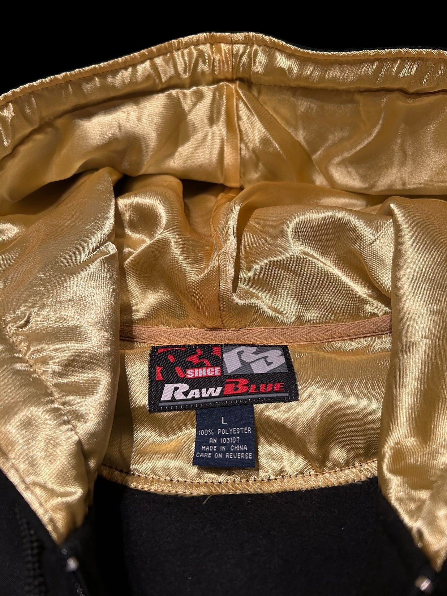 RAW Blue Zipper Y2K