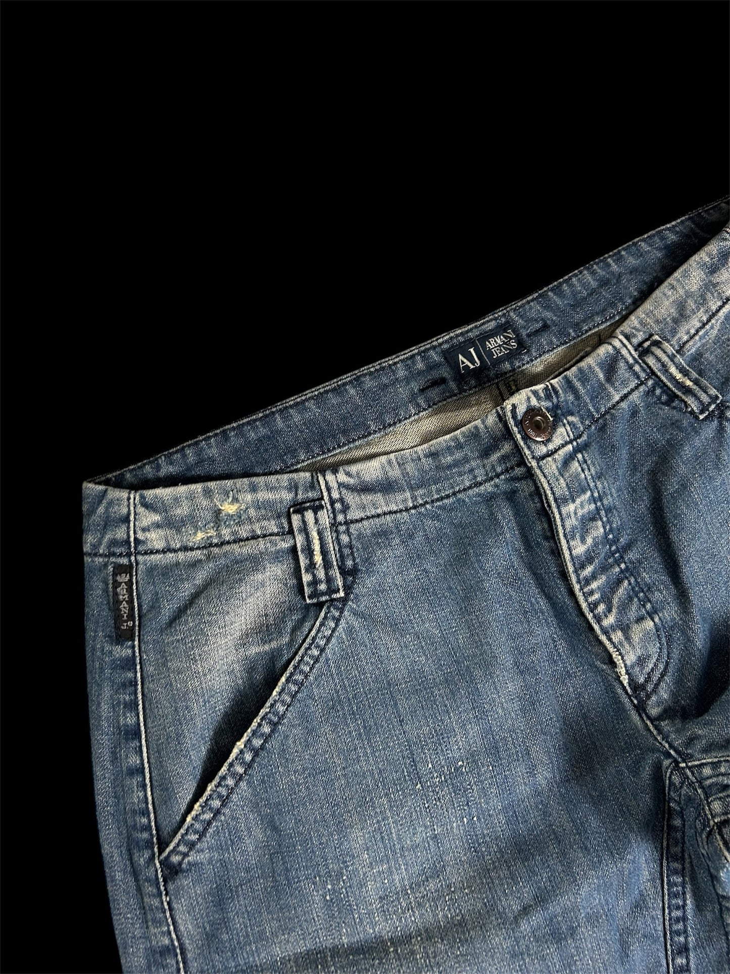 Armani Baggy/Flared Jeans Vintage