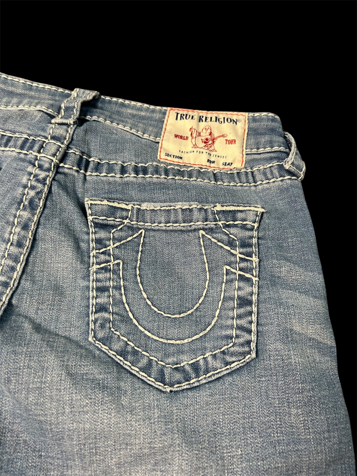 True Religion Cutted Shorts Y2K