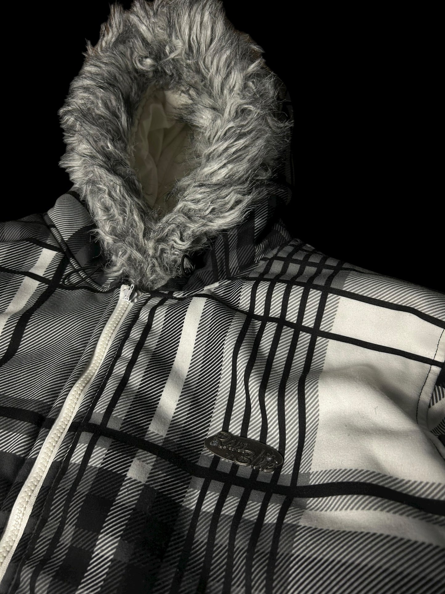 Raw Blue Wendejacke Y2K