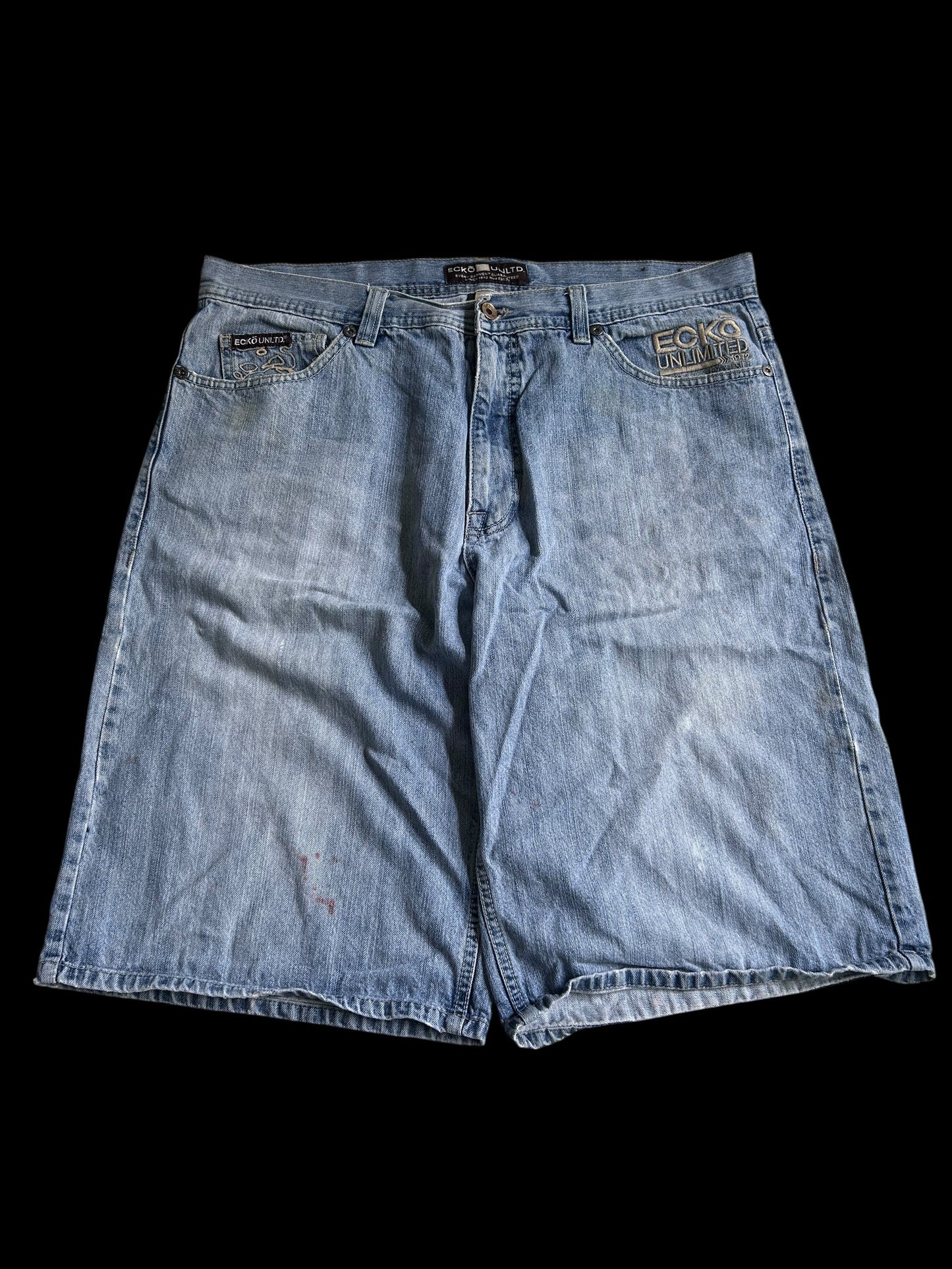 Ecko Unltd Baggy Jorts W38 Y2K
