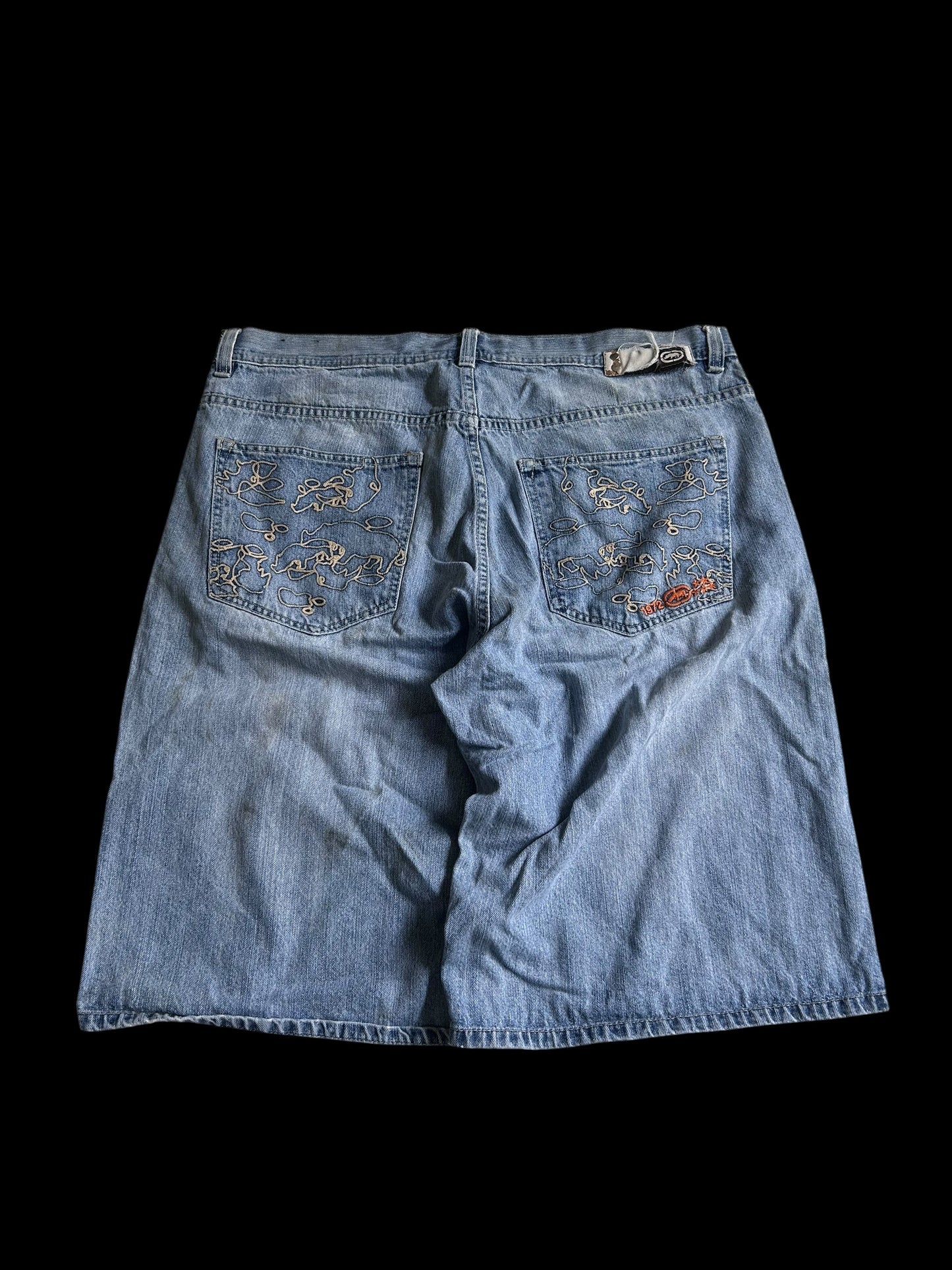 Ecko Unltd Baggy Jorts W38 Y2K