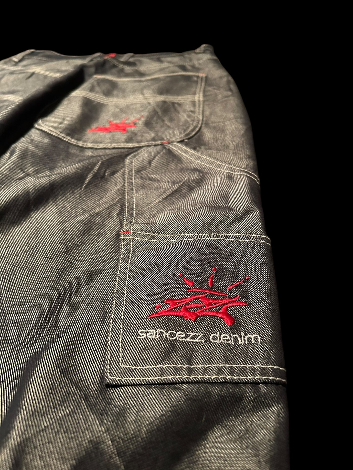 Sancezz Glanz-Baggyjeans Y2K