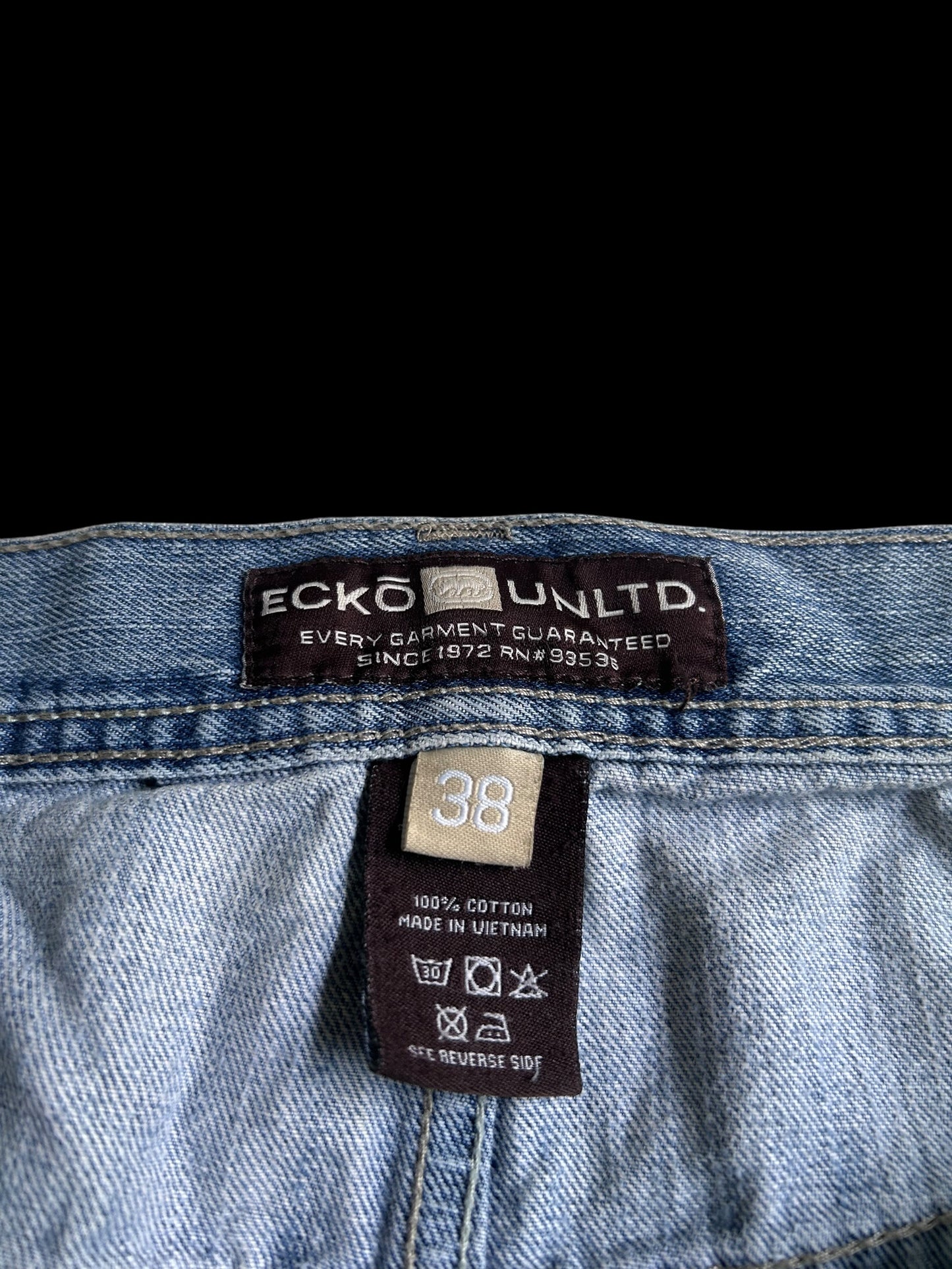 Ecko Unltd Baggy Jorts W38 Y2K