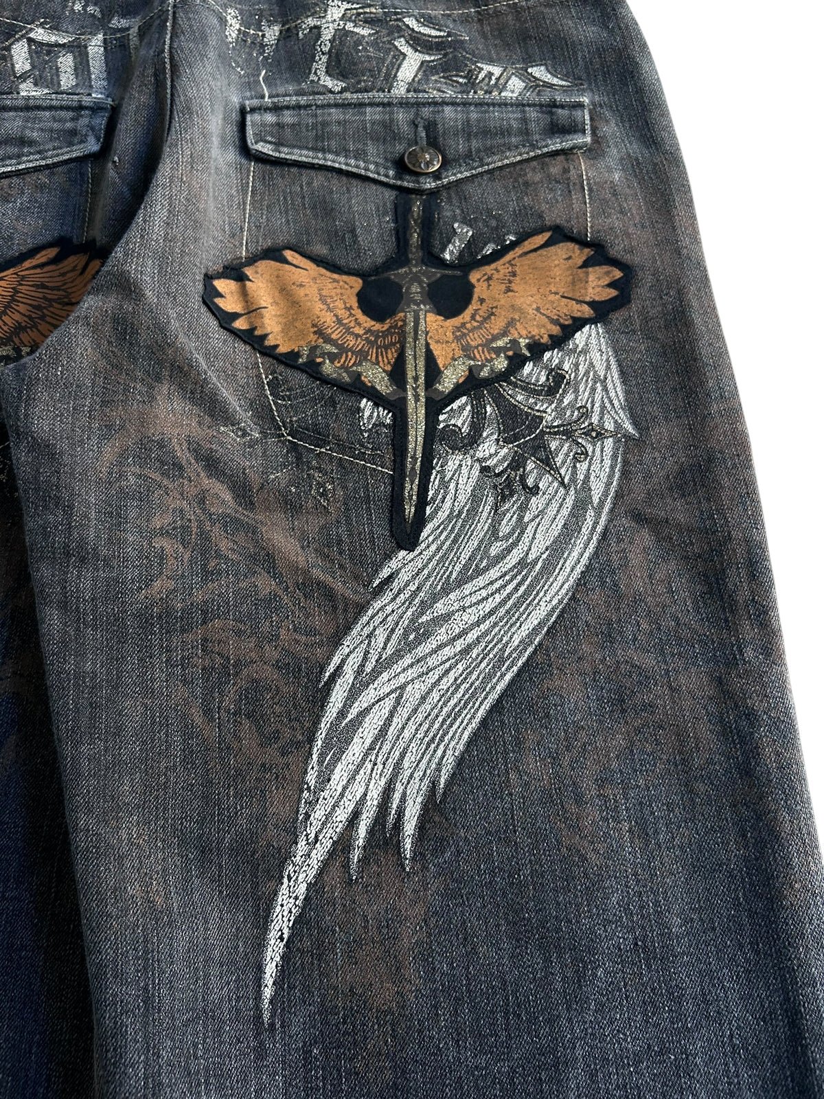 Raw Blue Baggyjeans W38 Y2K Rare