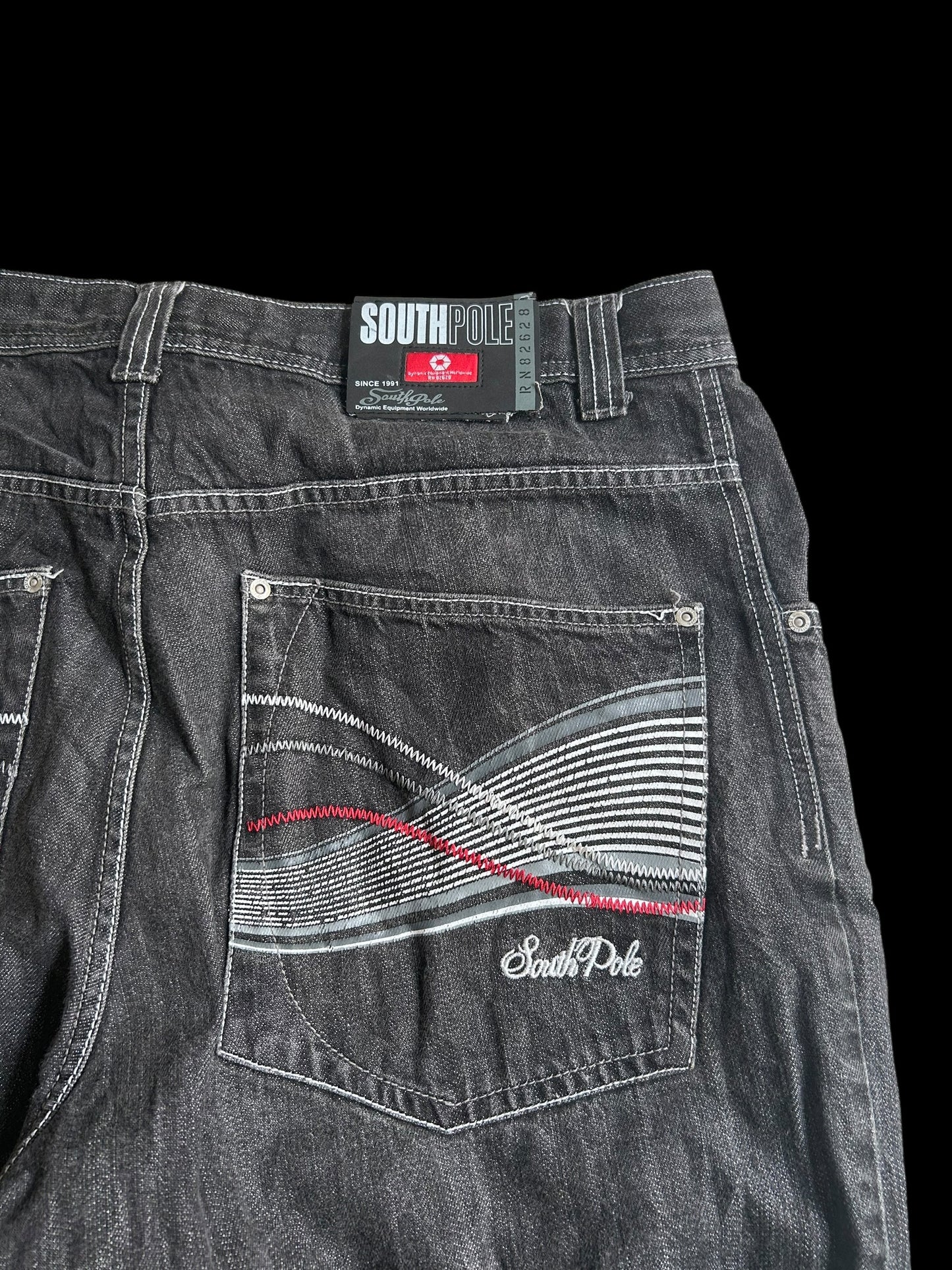 Southpole Baggy Jorts W38 Y2K
