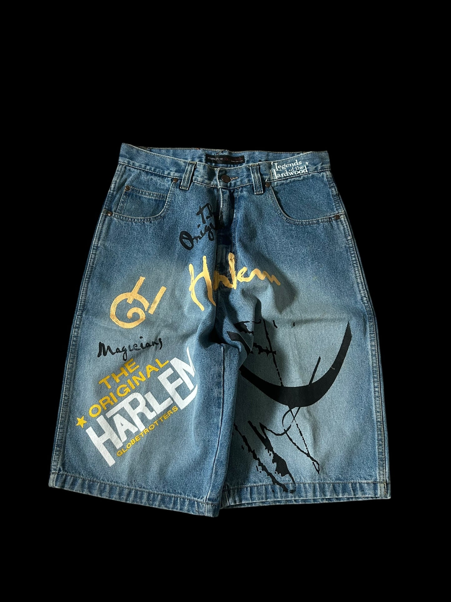 Fubu Platinum Jorts Y2K
