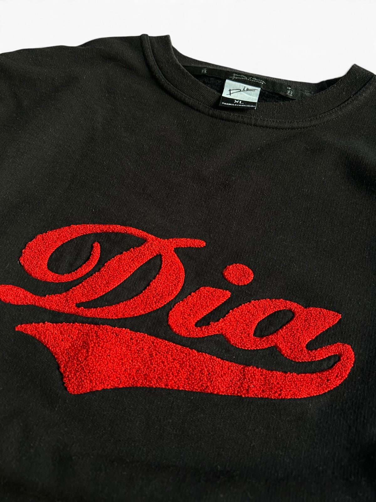 Dia stitched Sweater XL Y2K