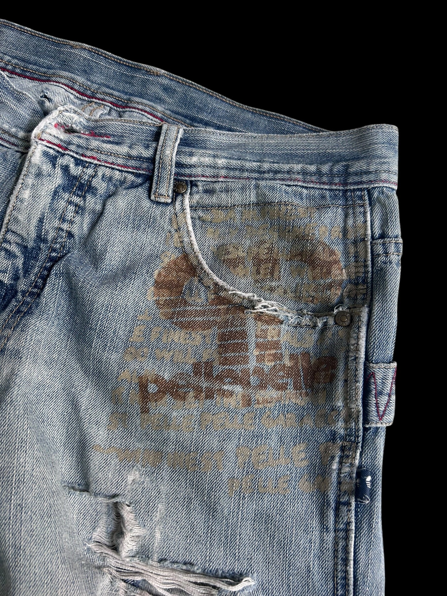 Pelle Pelle Baggyjeans W32 Y2K