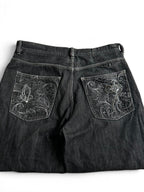 G-Unit studded Cross Baggy Jeans W34 Y2K