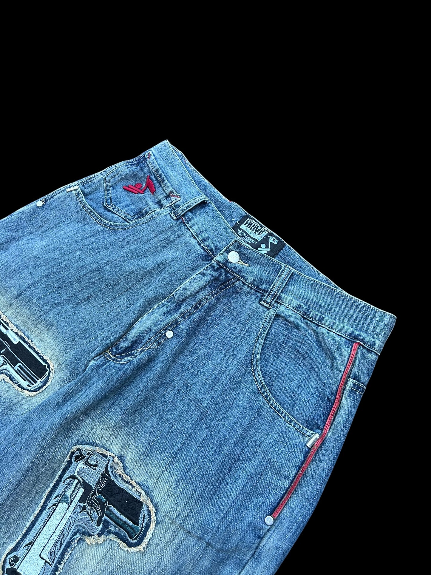 Arme Welcome to the Hood Baggyjeans W36 Y2K