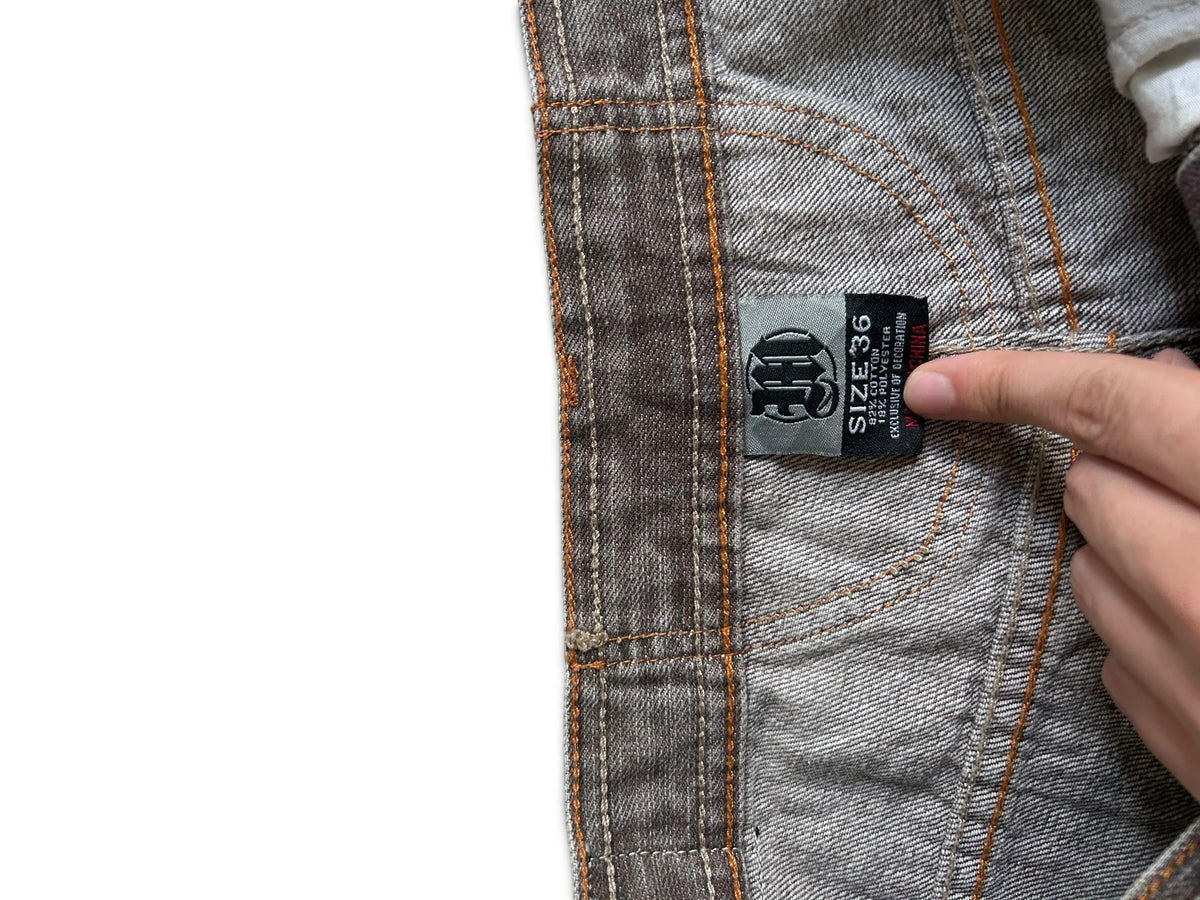 Makaveli Baggyjeans light brown W36 Y2K