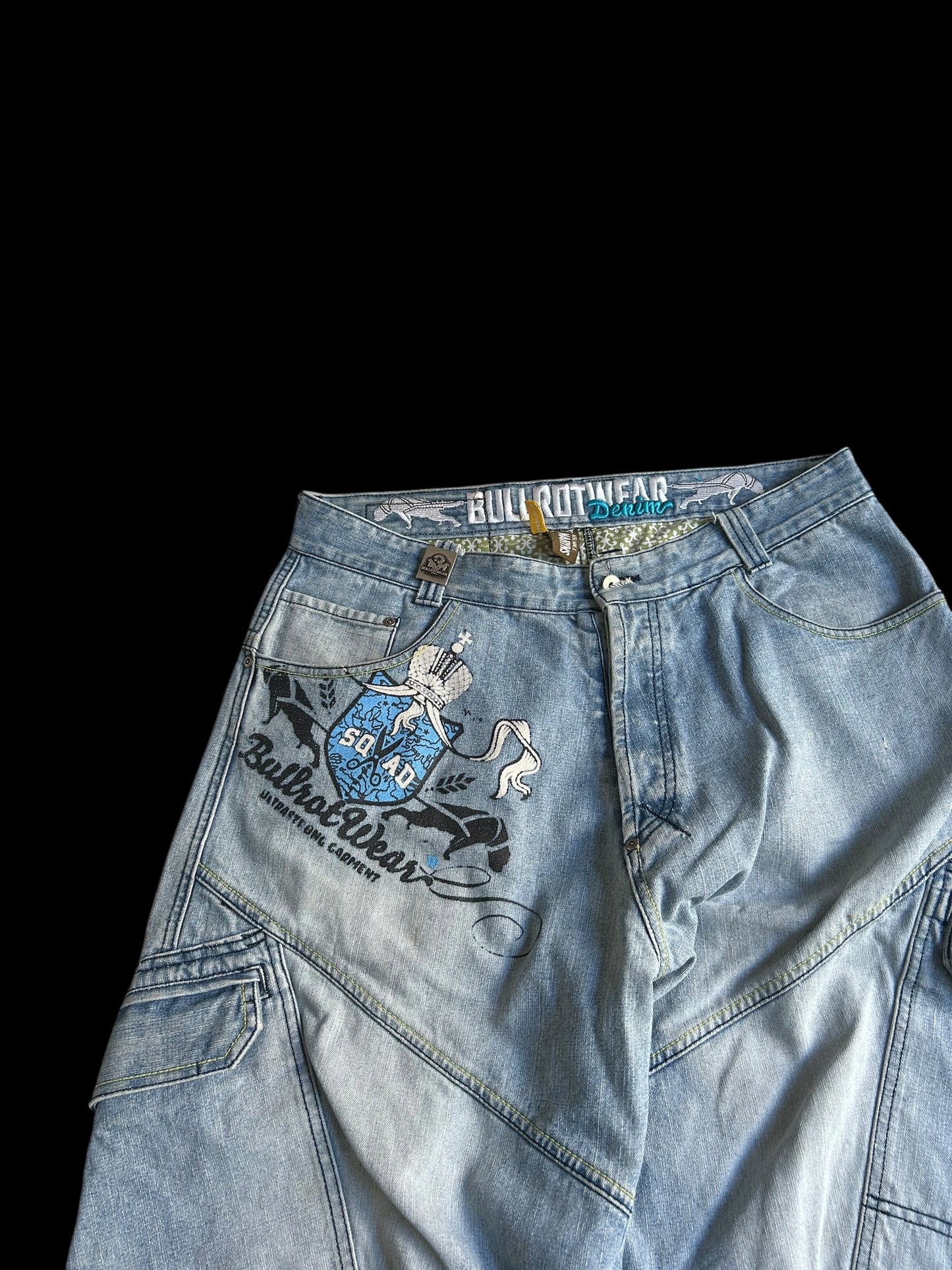 Bullrot Baggyjeans L Y2K