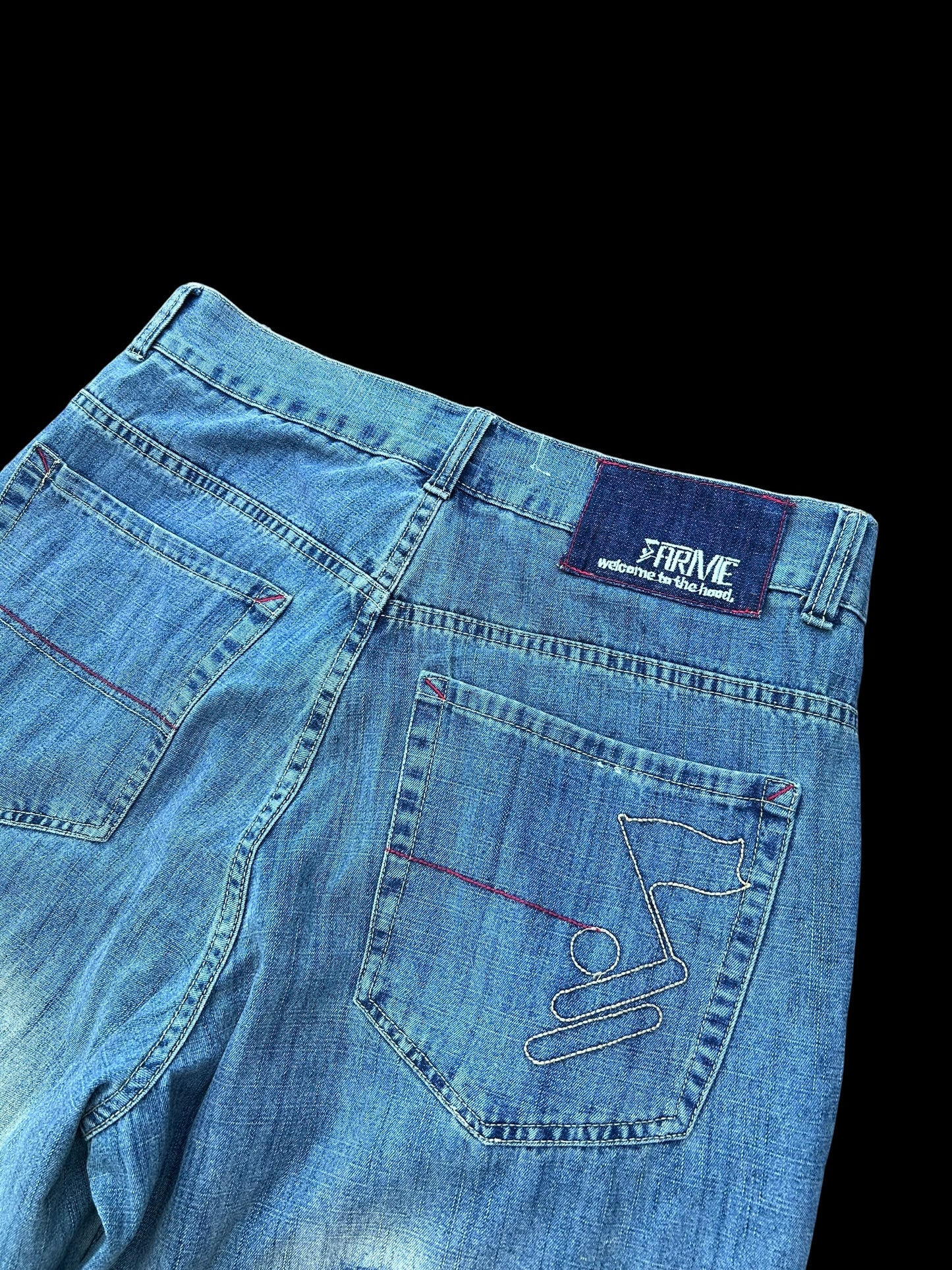Arme Welcome to the Hood Baggyjeans W36 Y2K