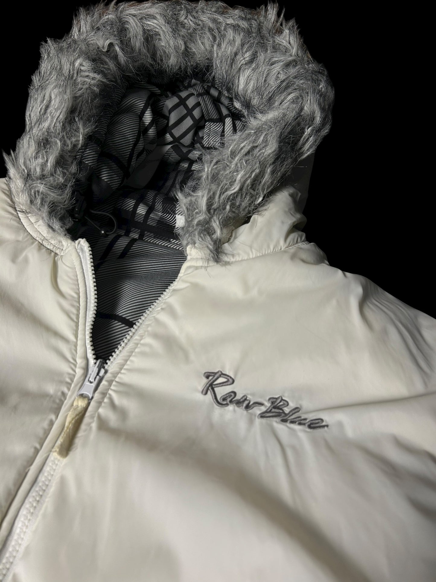 Raw Blue Wendejacke Y2K