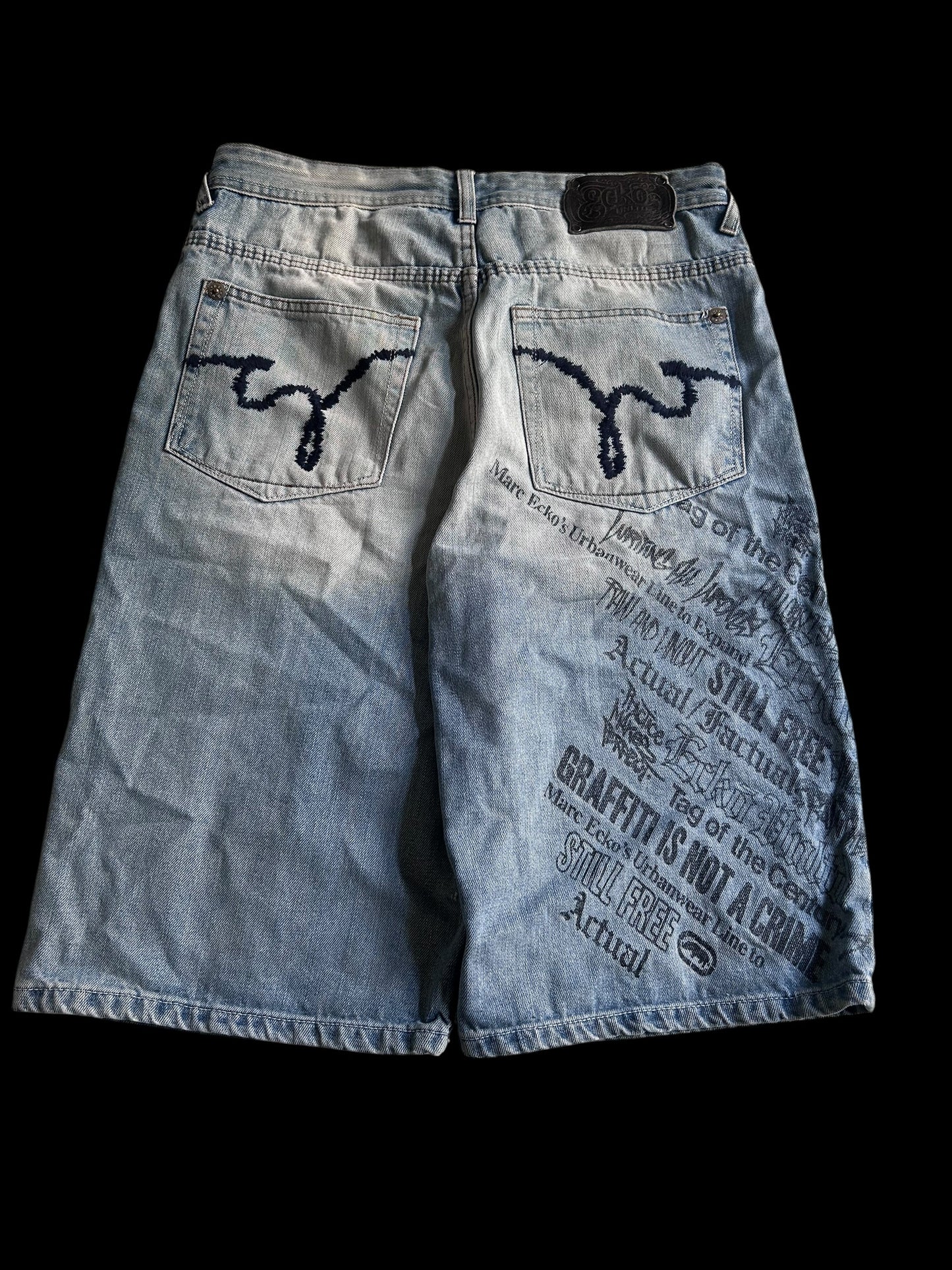 Ecko Unltd Jorts W32 Y2K