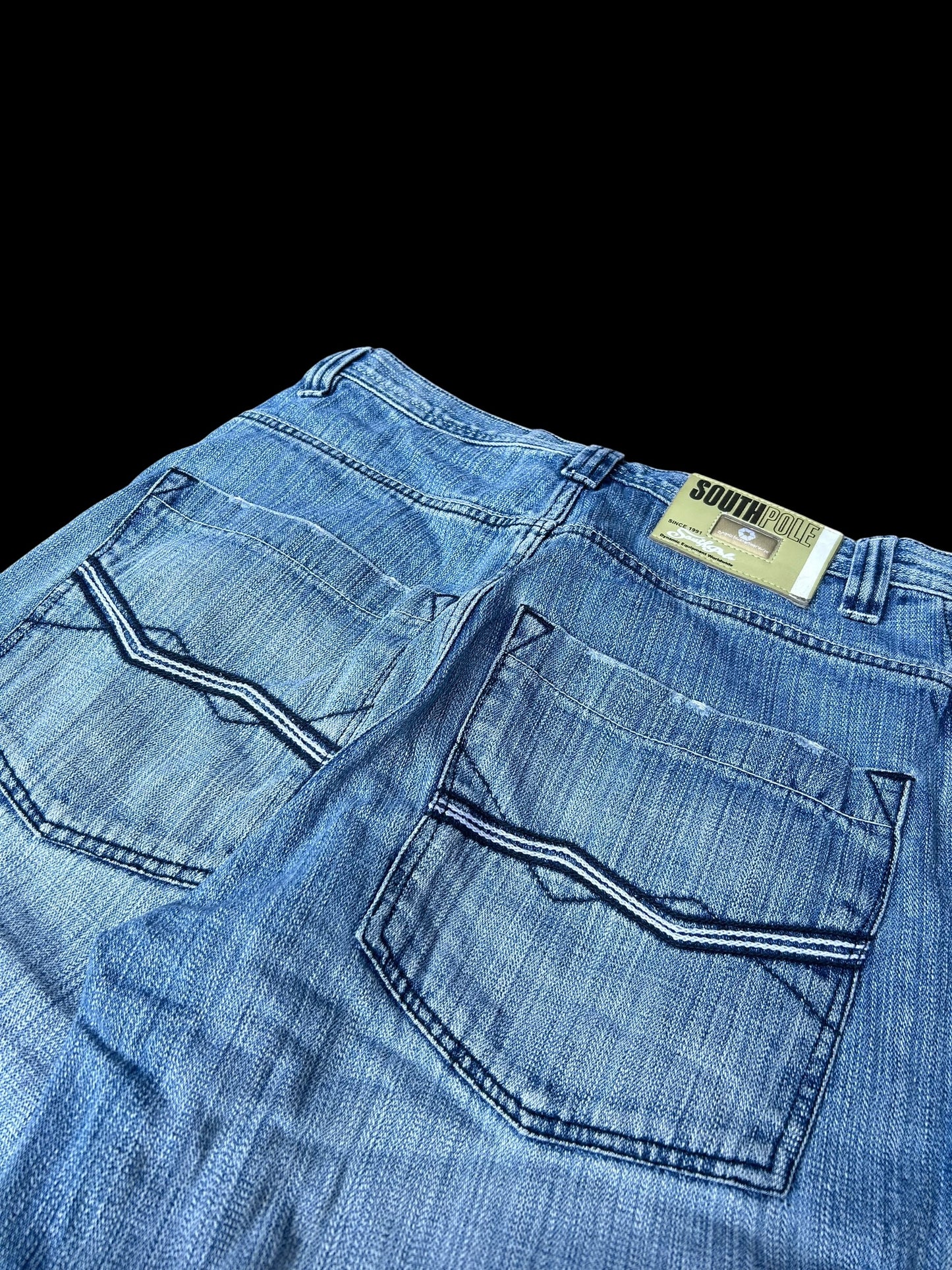 Southpole Chains Jorts W32 Y2K