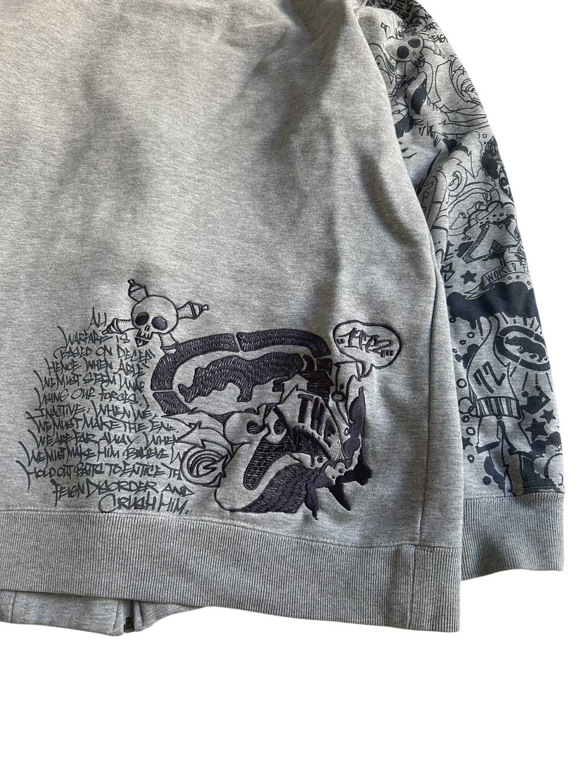 Ecko Unltd Graffiti Zipper Y2K