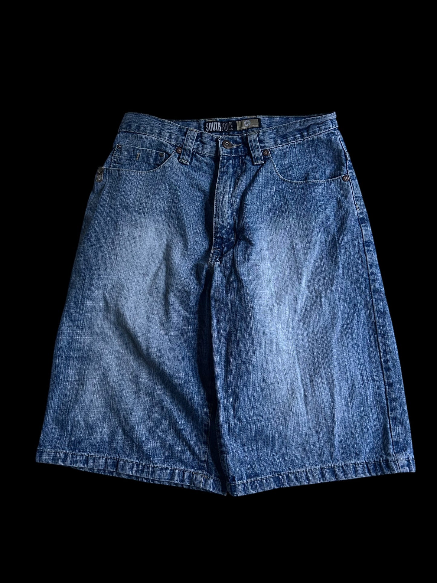 Southpole Creme-Tab Jorts W29 Y2K