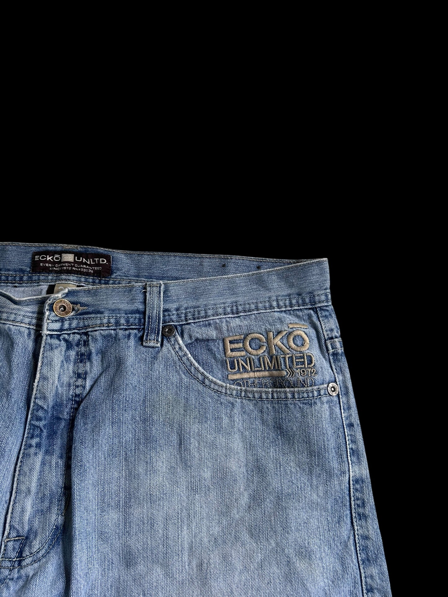 Ecko Unltd Baggy Jorts W38 Y2K