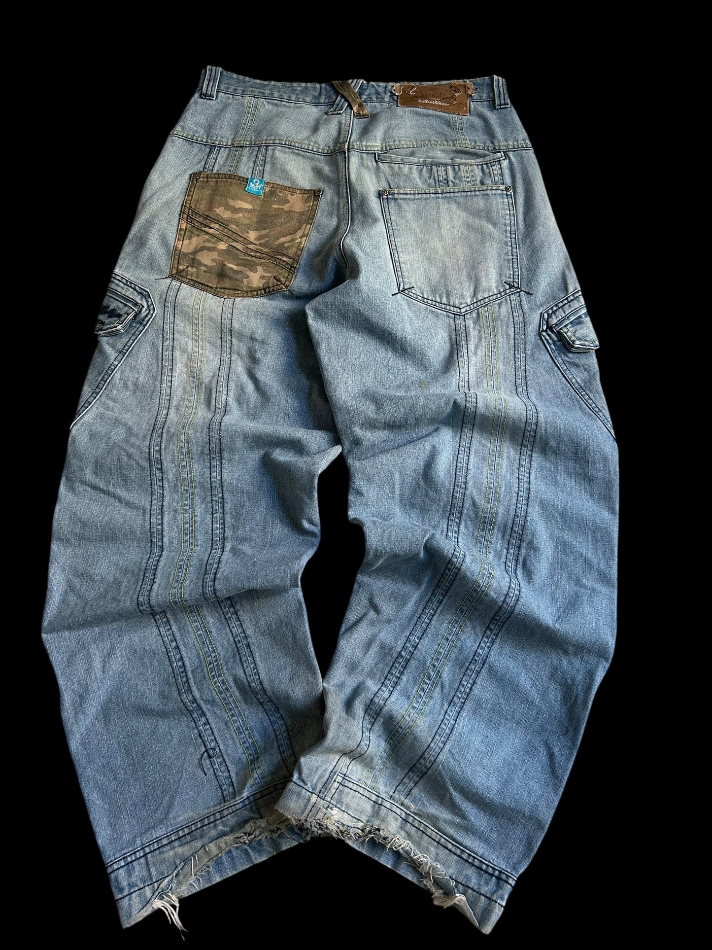 Bullrot Baggyjeans L Y2K