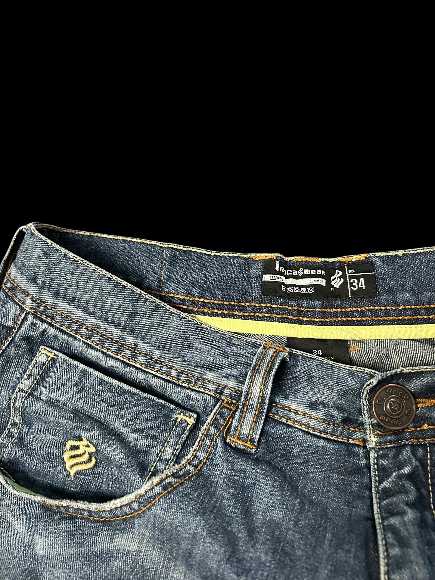 Rocawear baggy Jorts Y2K W34