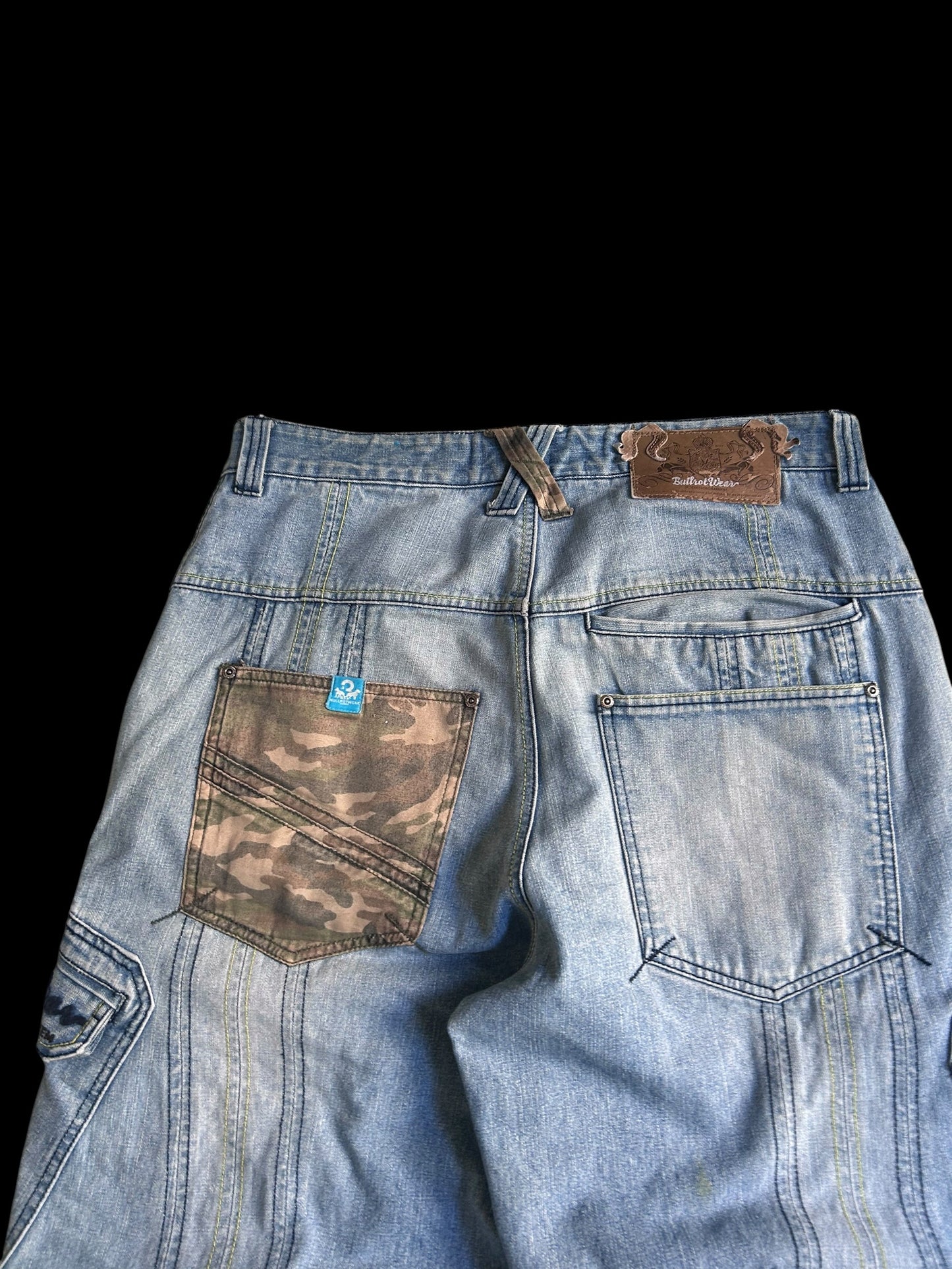 Bullrot Baggyjeans L Y2K