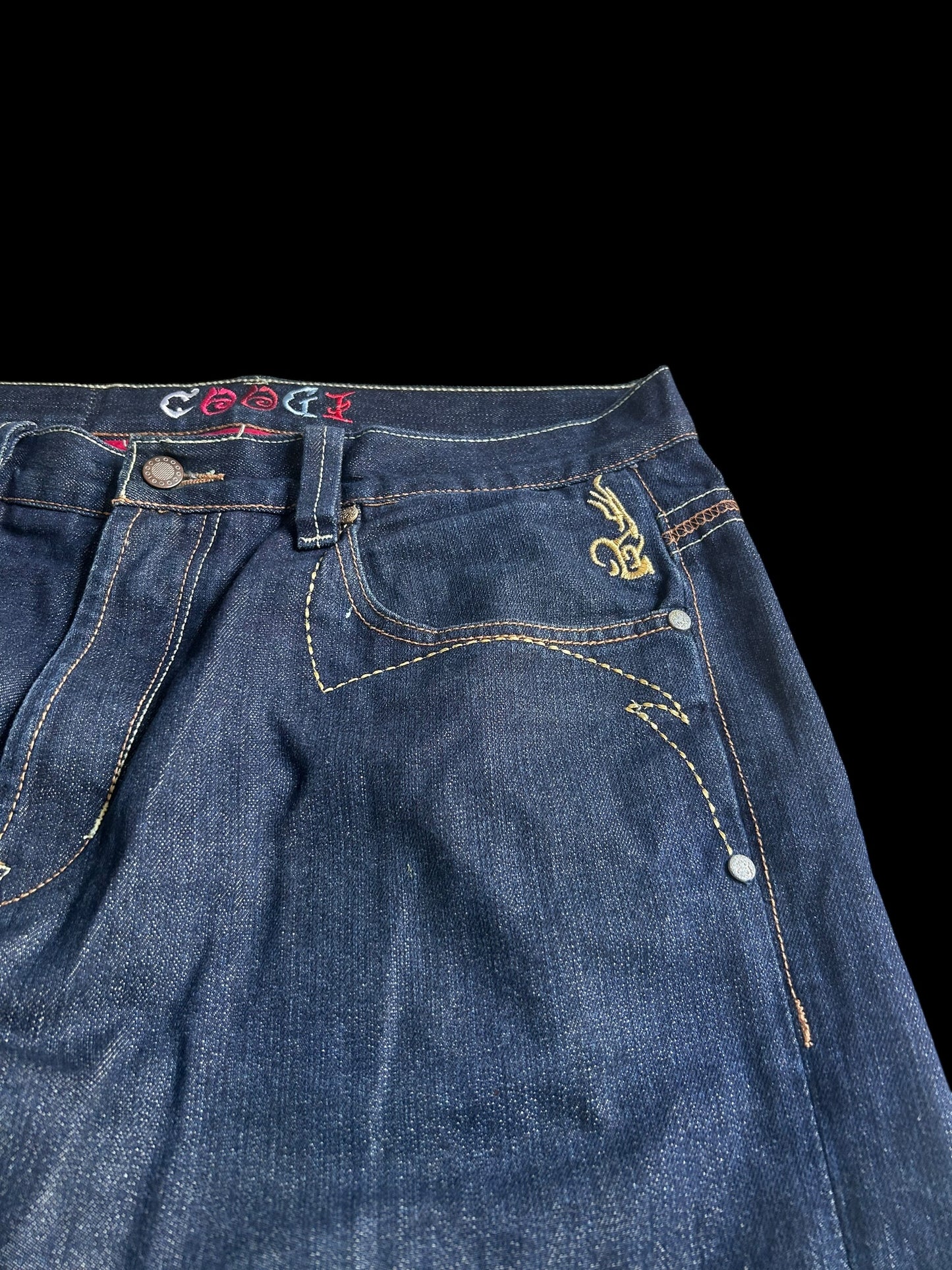 Coogi Baggy Jorts W38 Y2K