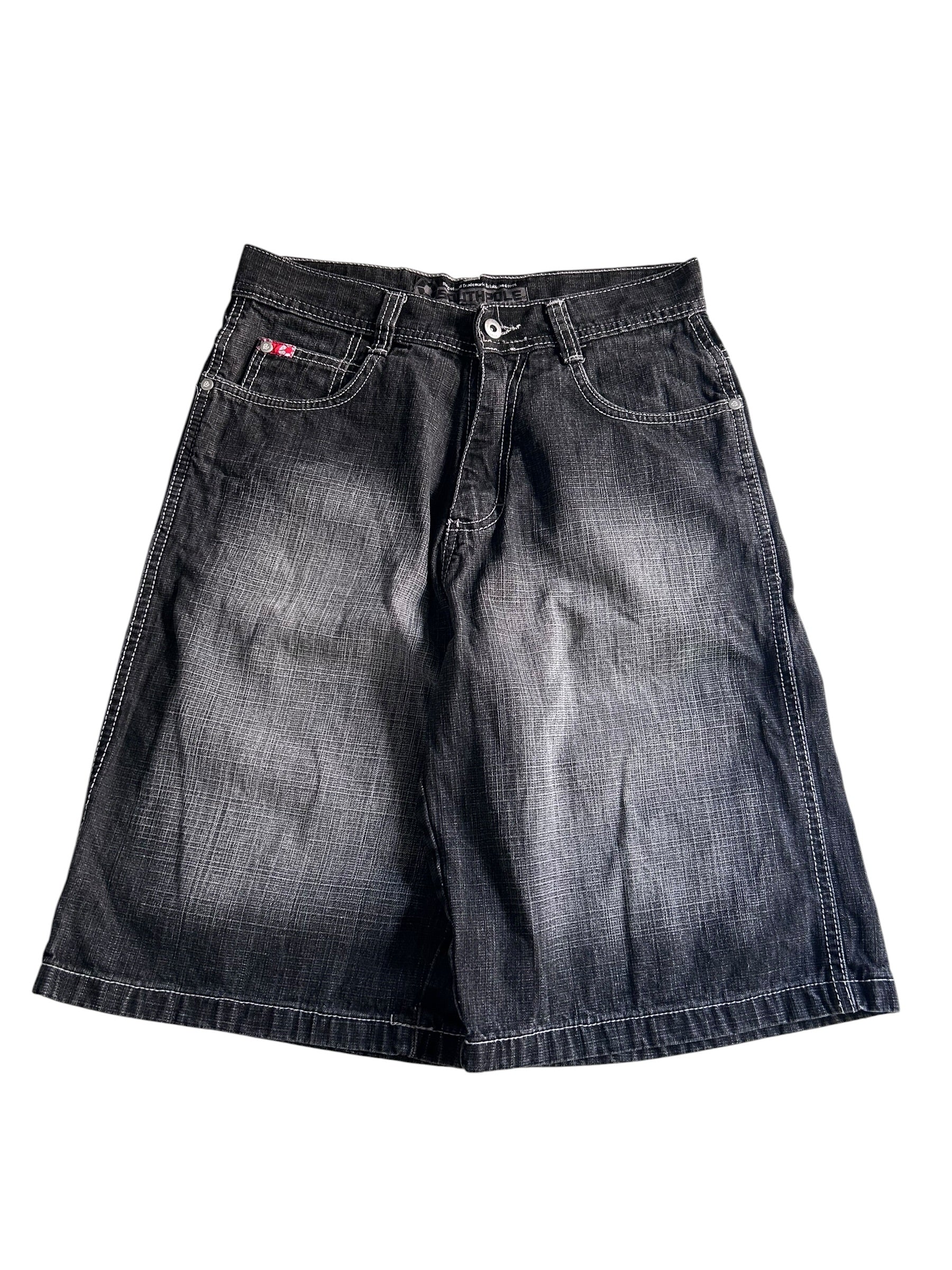 Southpole Red Tab Jorts W30 Y2K