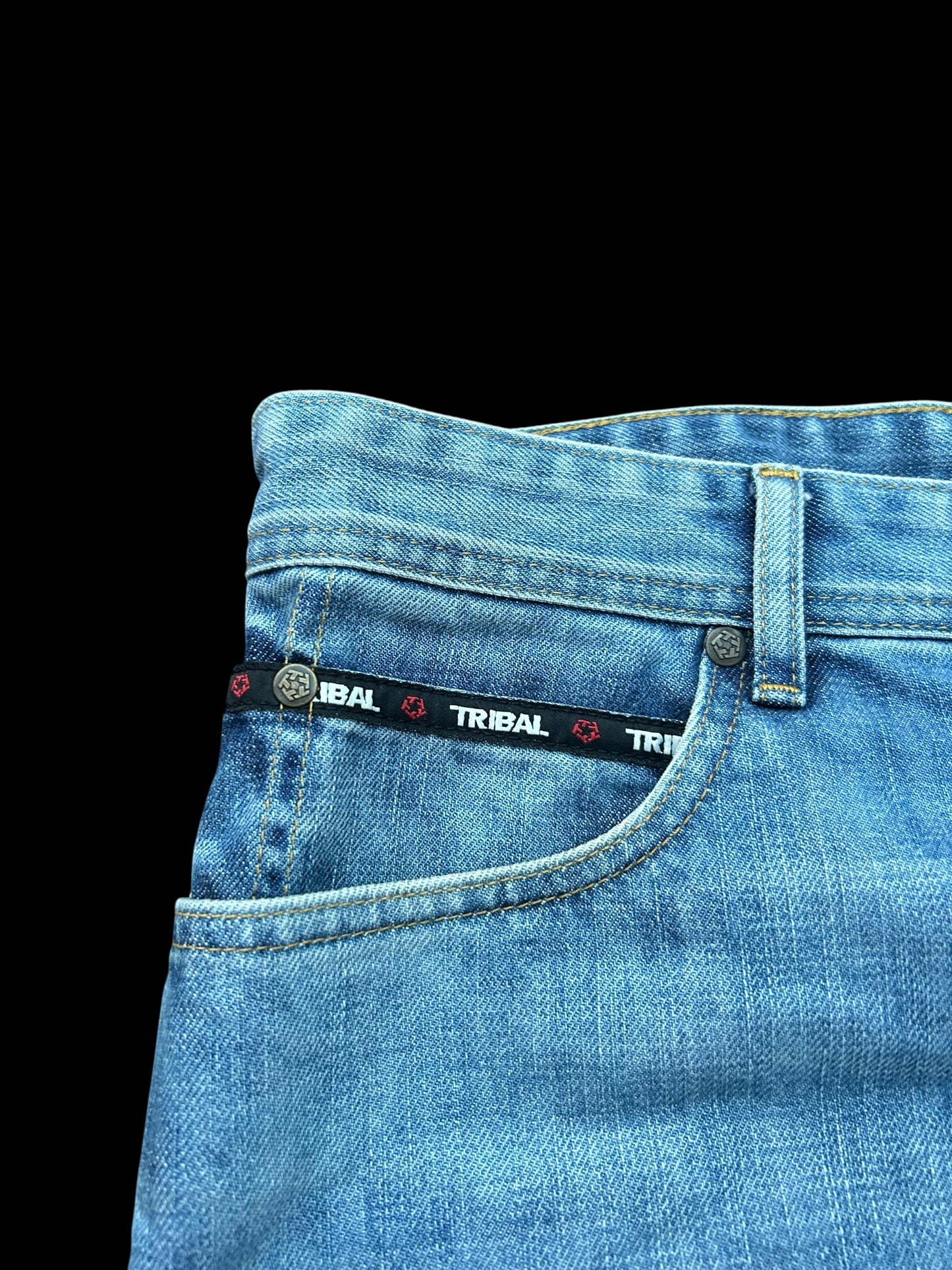 Tribal Jorts Y2K W34