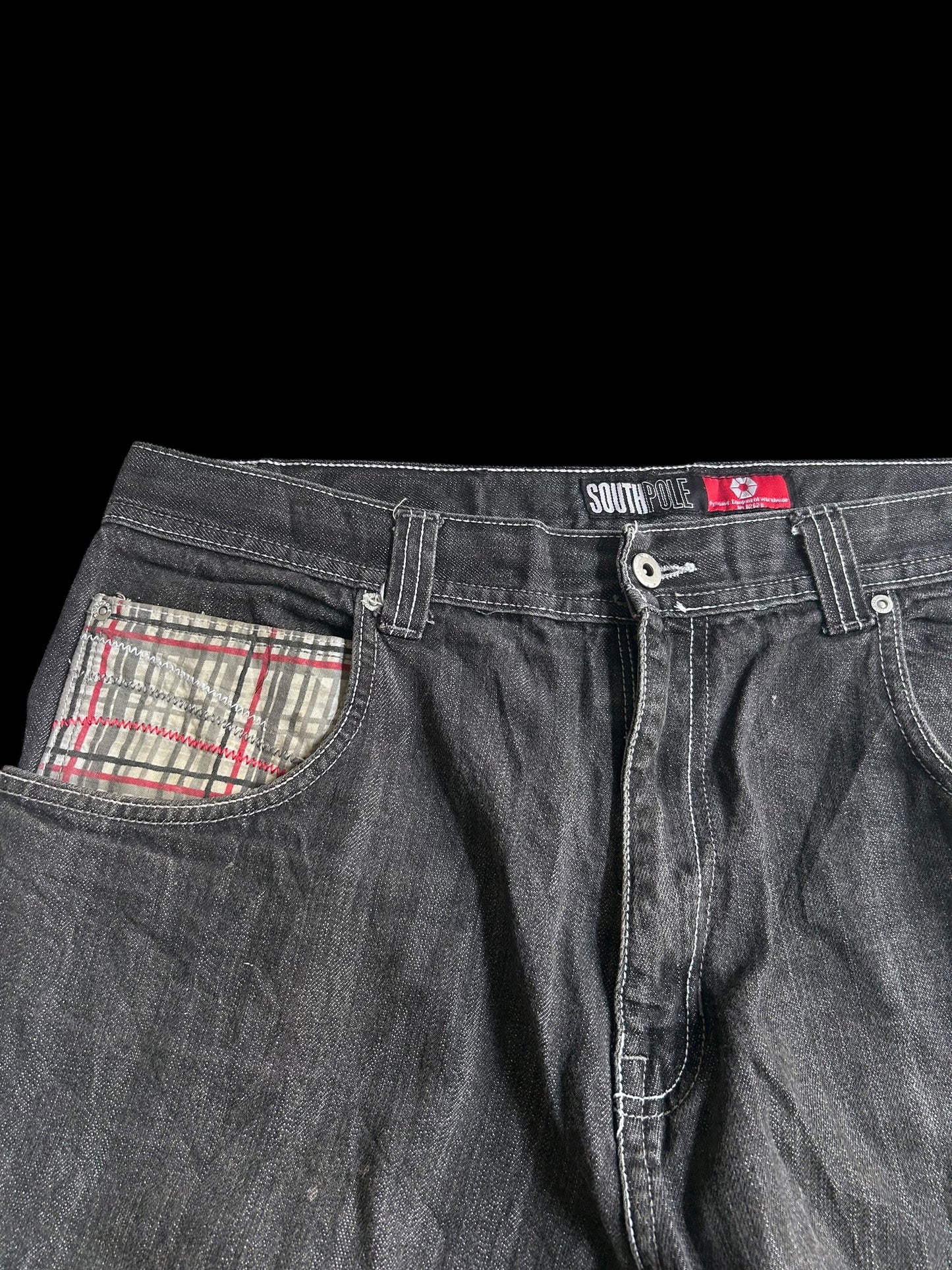 Southpole Baggy Jorts W38 Y2K