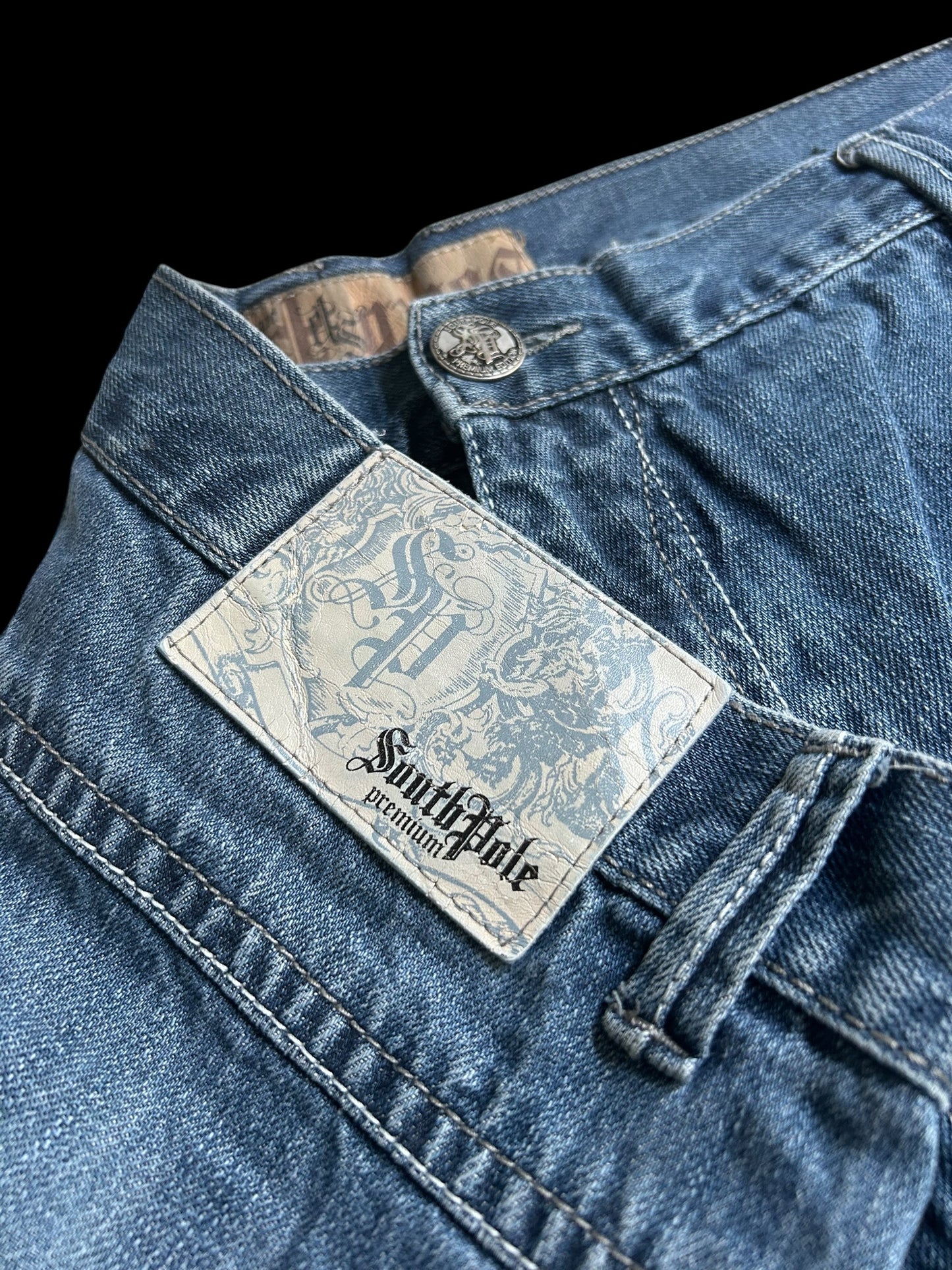 Southpole Premium Jorts W42 Y2K
