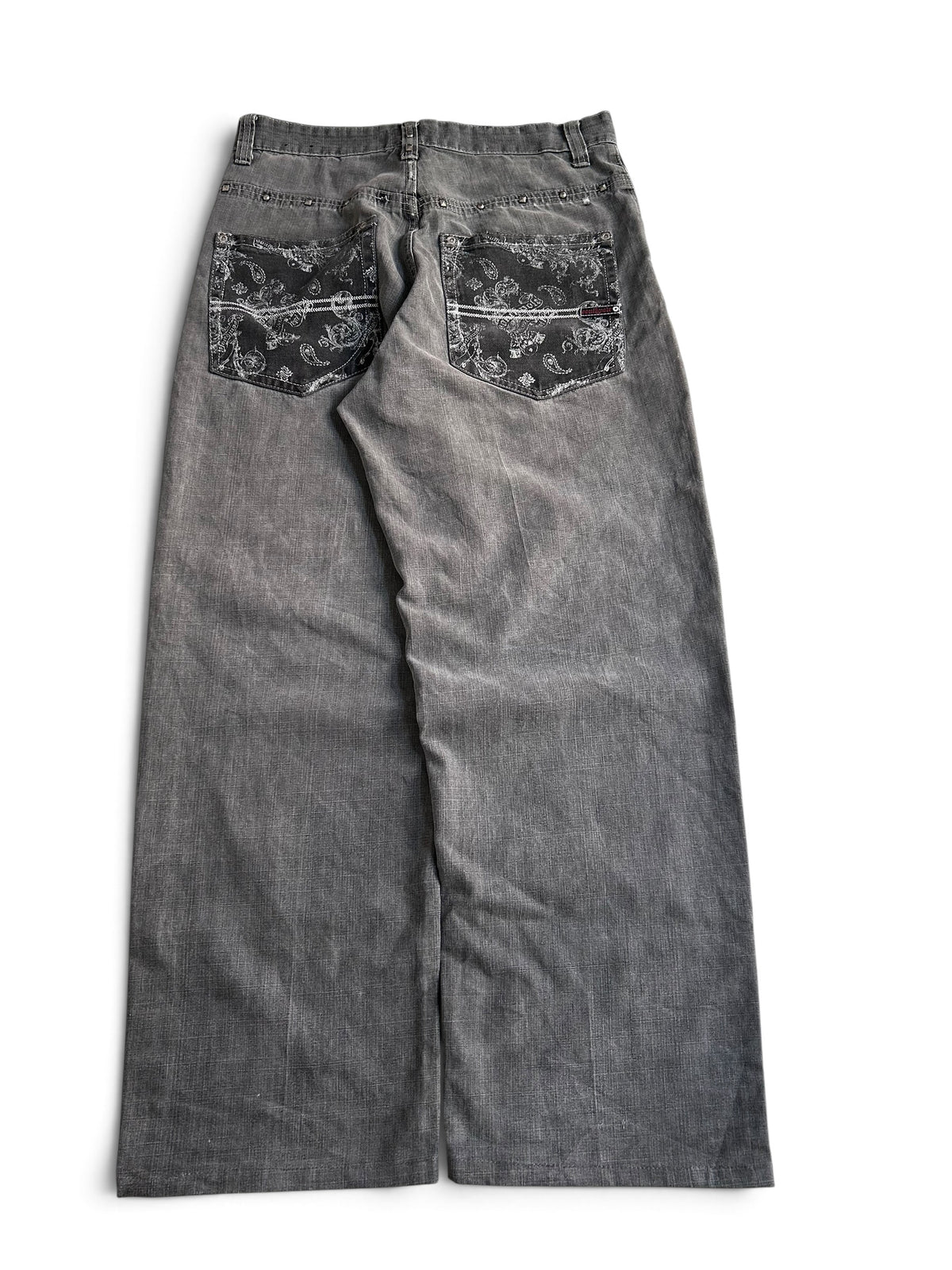 Southpole Paisly Baggyjeans W34 Y2K