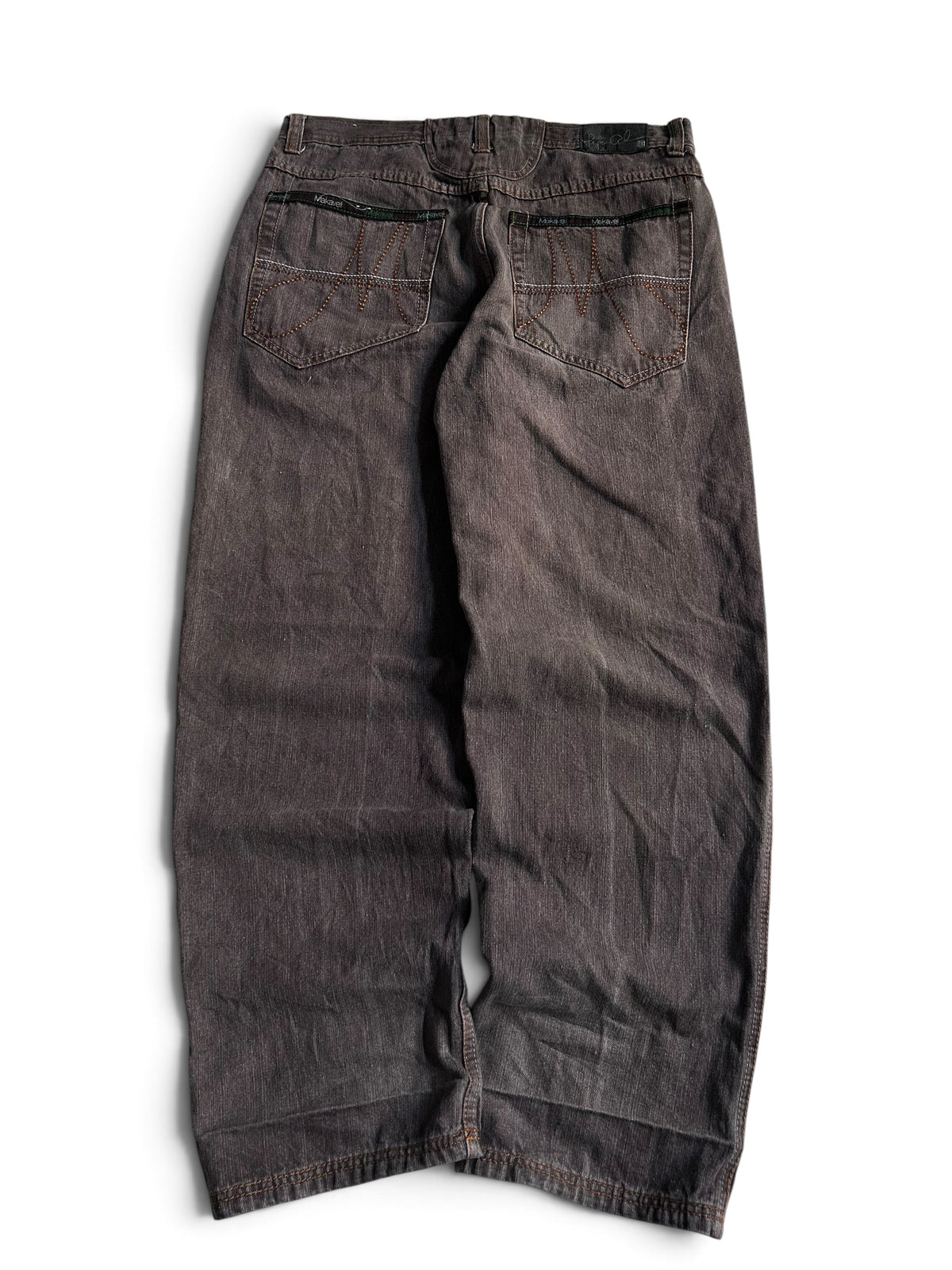 Makaveli Baggyjeans light brown W36 Y2K