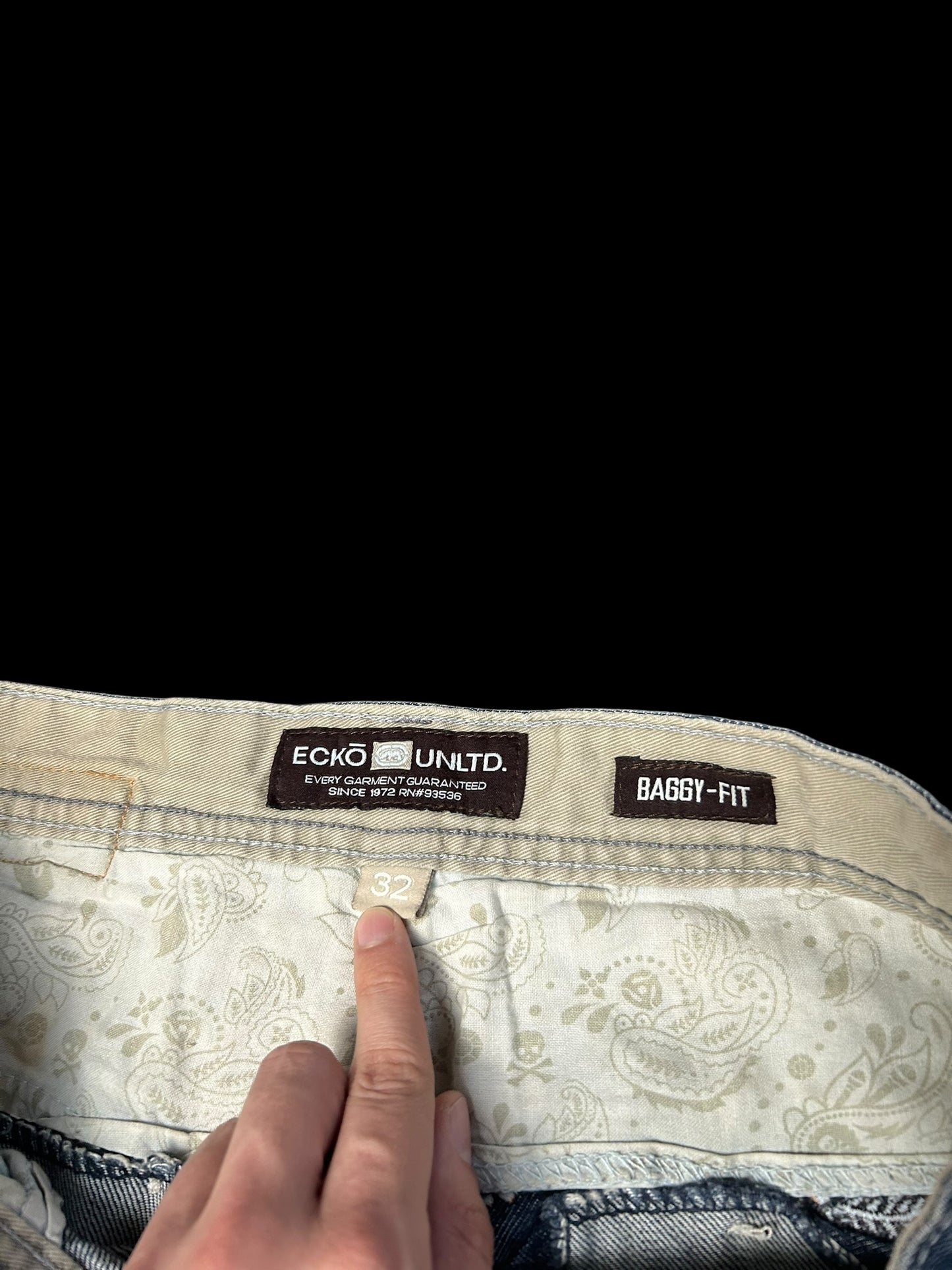 Ecko Unltd Jorts W32 Y2K