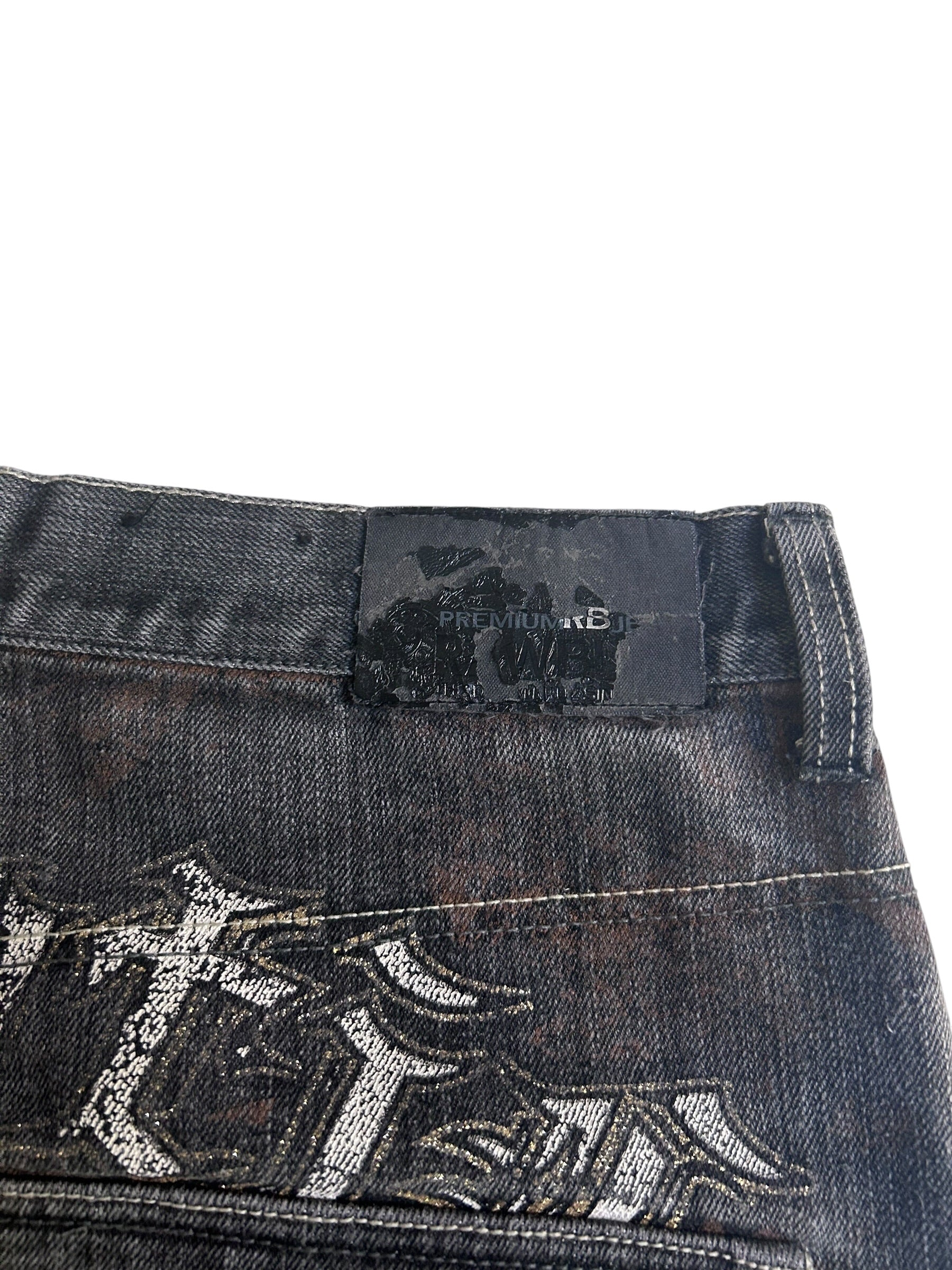 Raw Blue Baggyjeans W38 Y2K Rare