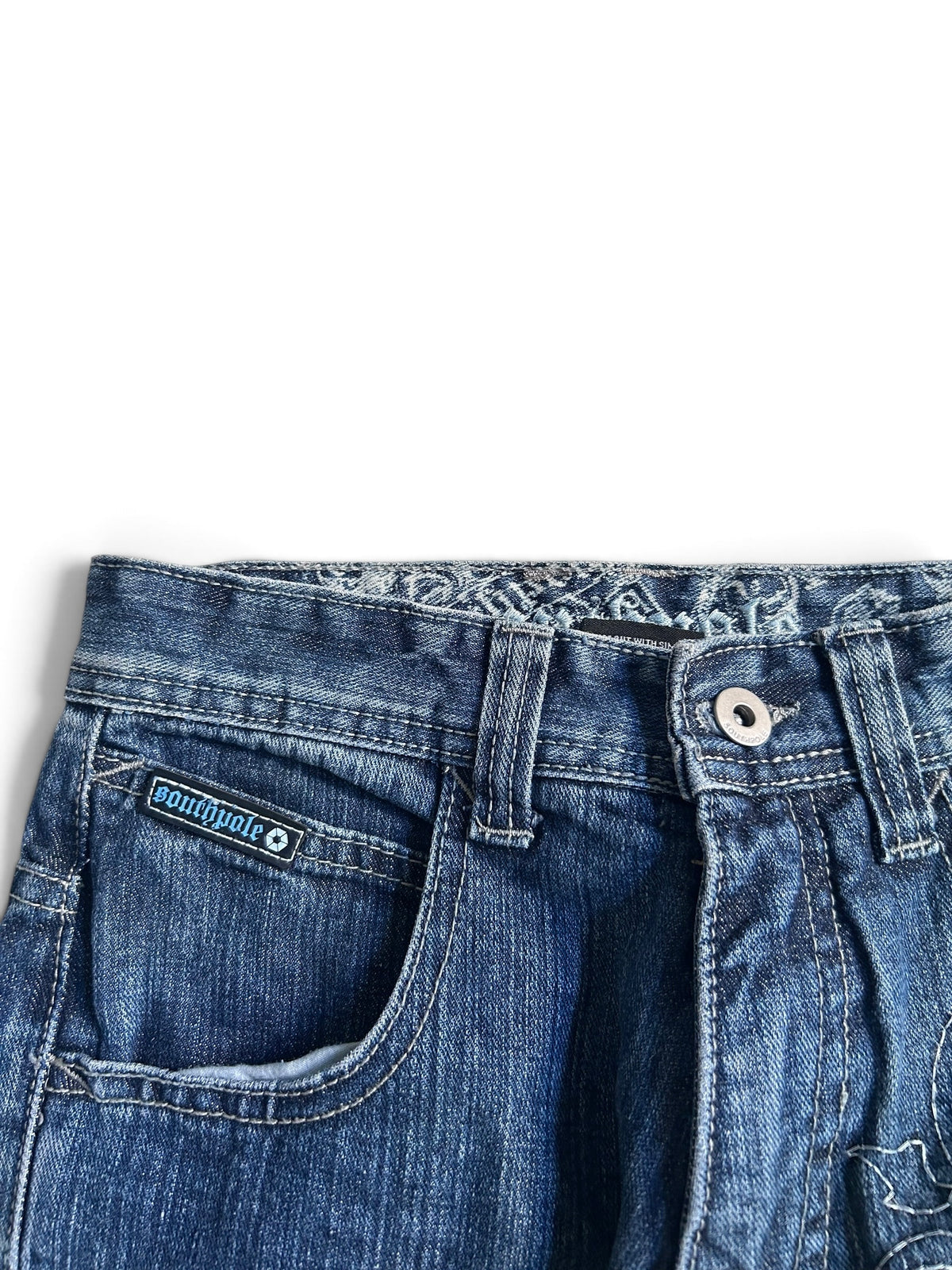 Southpole studded SPD Baggyjeans W26 Y2K