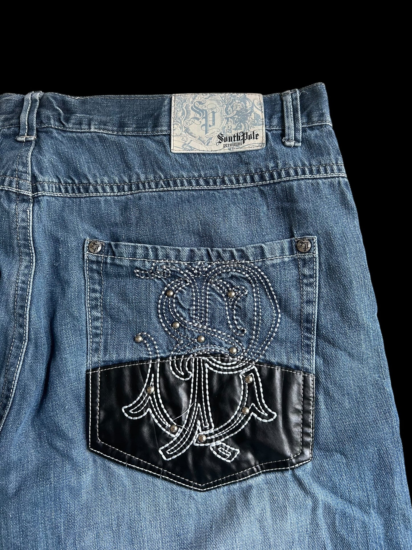 Southpole Premium Jorts W42 Y2K