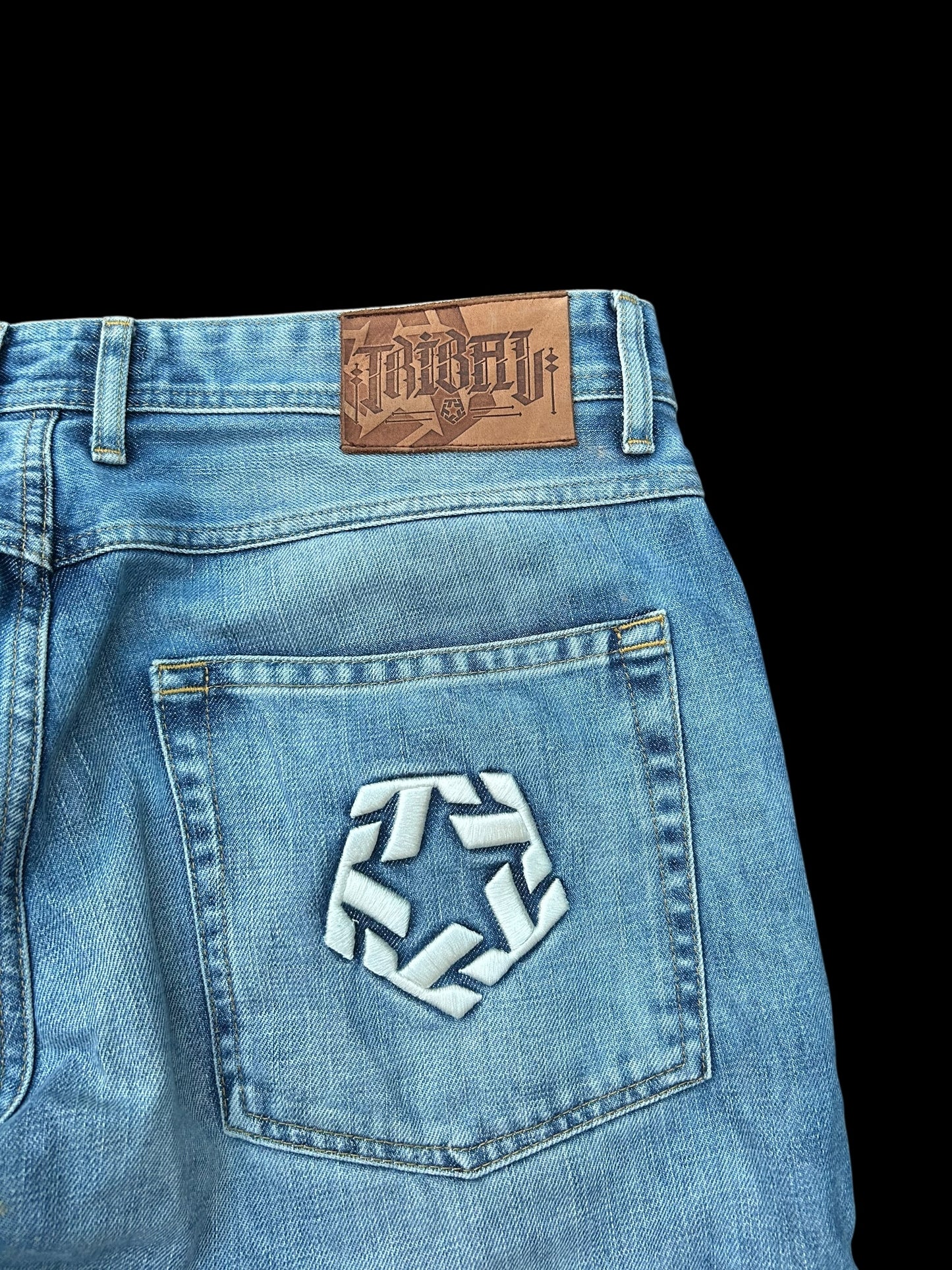 Tribal Jorts Y2K W34