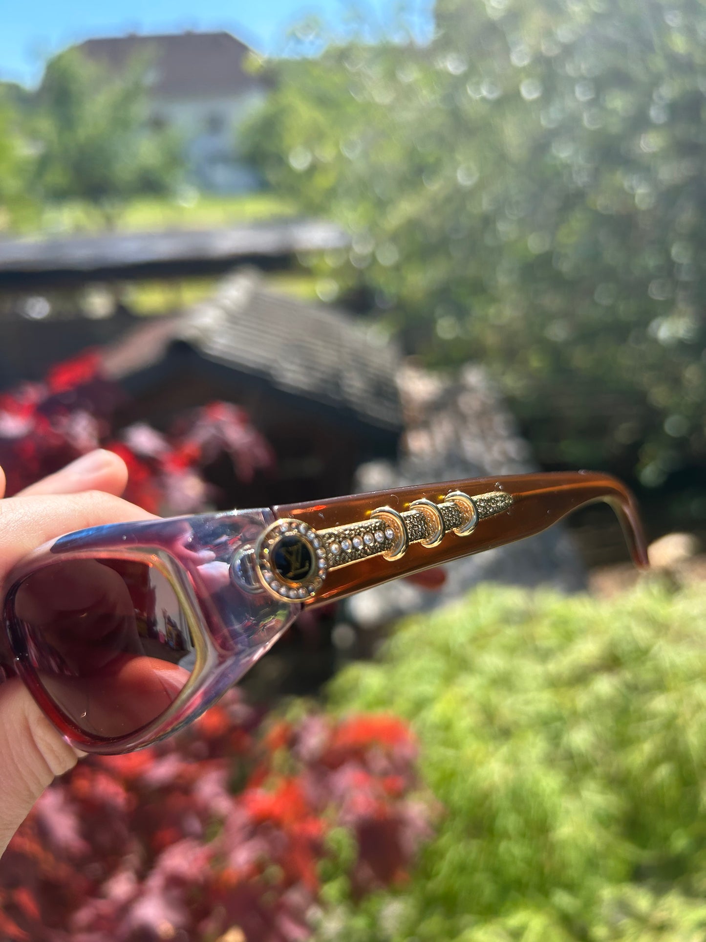 Louis Vuitton Sonnenbrille Y2K