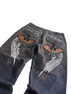 Raw Blue Baggyjeans W38 Y2K Rare