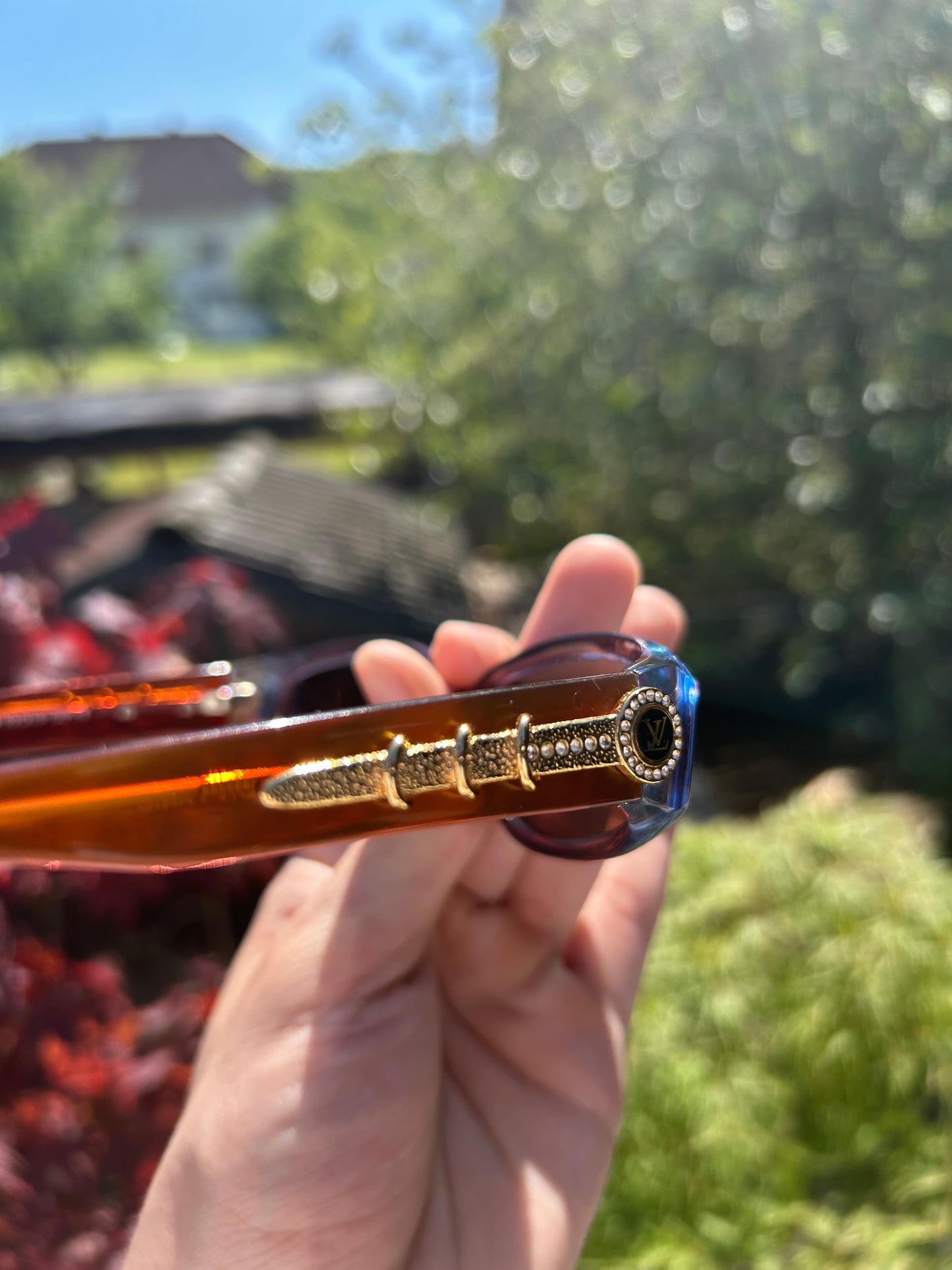 Louis Vuitton Sonnenbrille Y2K