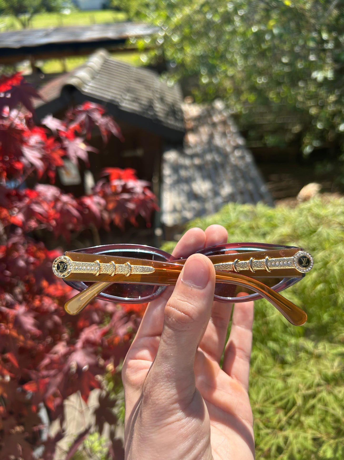 Louis Vuitton Sonnenbrille Y2K