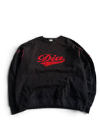 Dia stitched Sweater XL Y2K